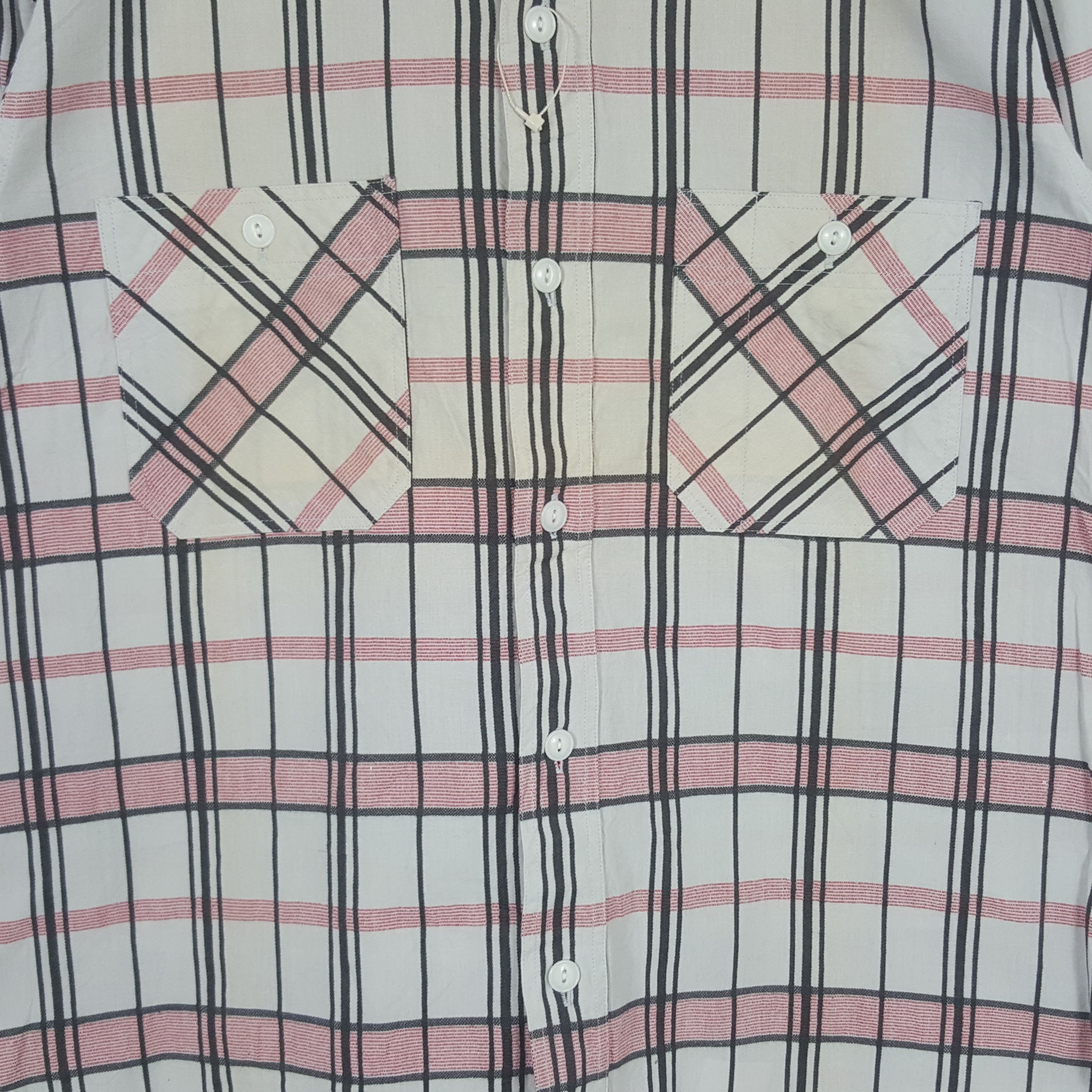 Flannel × Sugar Cane × Vintage Vintage Sugar Cane Japanese Brand Shirt Button Up Size US L / EU 52-54 / 3 - 2 Thumbnail