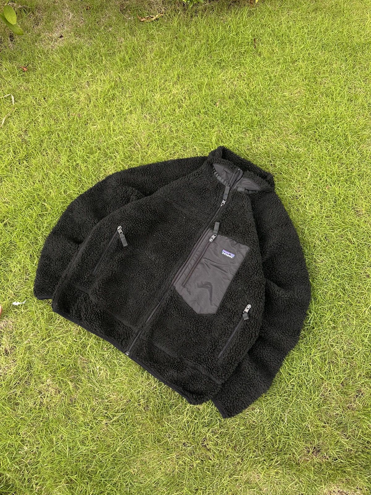 PATAGONIA VINTAGE BASIC LOGO SYNCHILLA JACKET