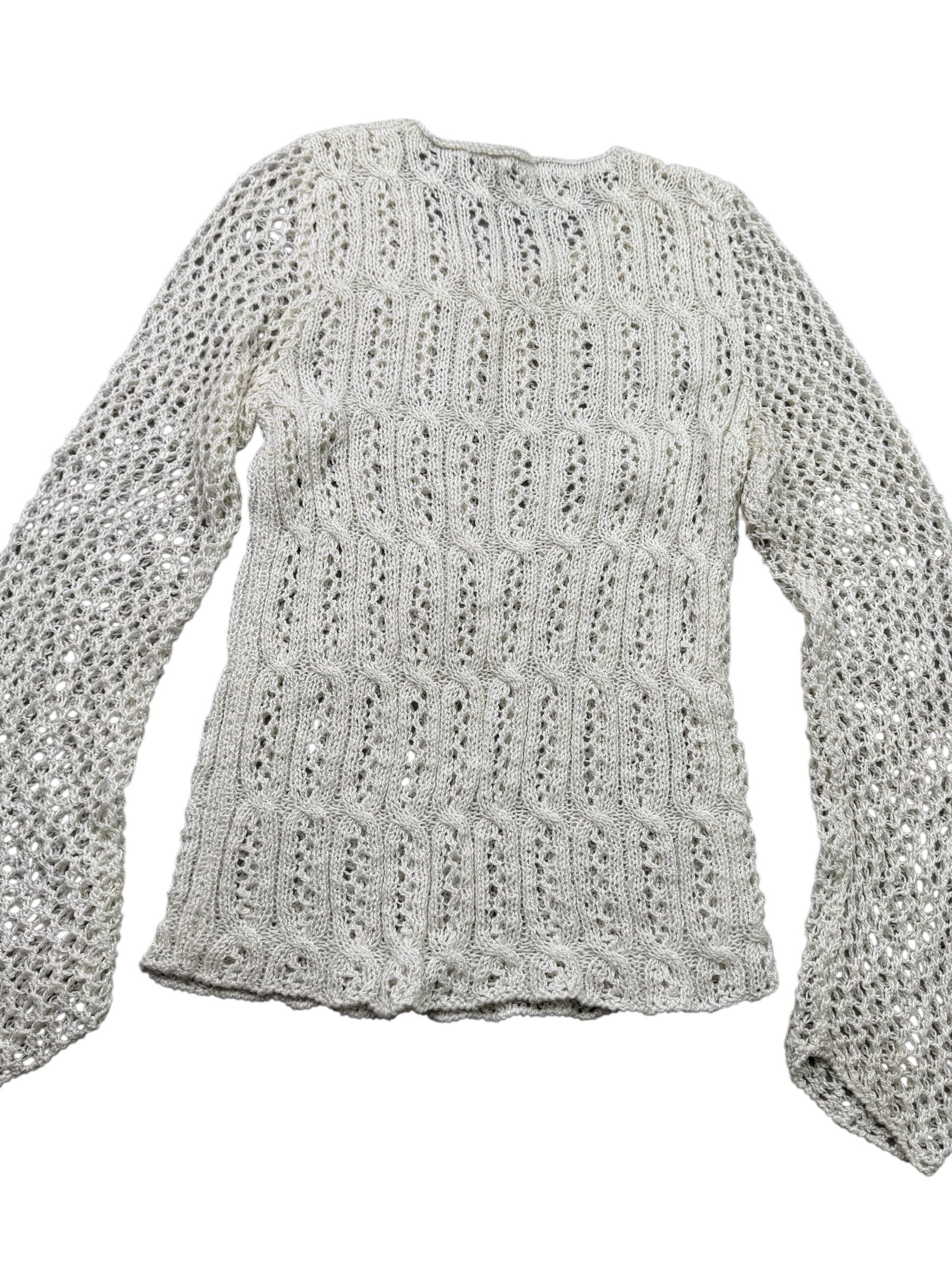 Japanese Brand Vintage Mesh Sweater W278(V9) Size S / US 4 / IT 40 - 5 Thumbnail