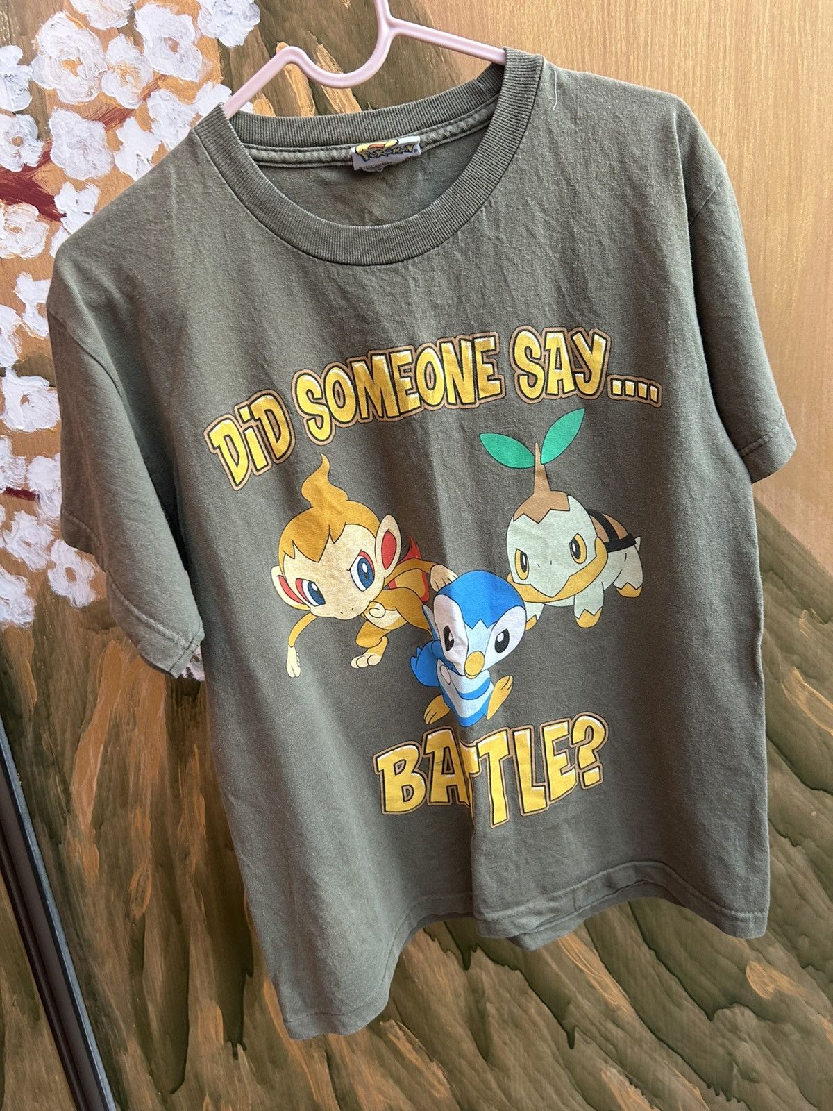Vintage 2008 Pokemon Nintendo Battle T-Shirt by Giant