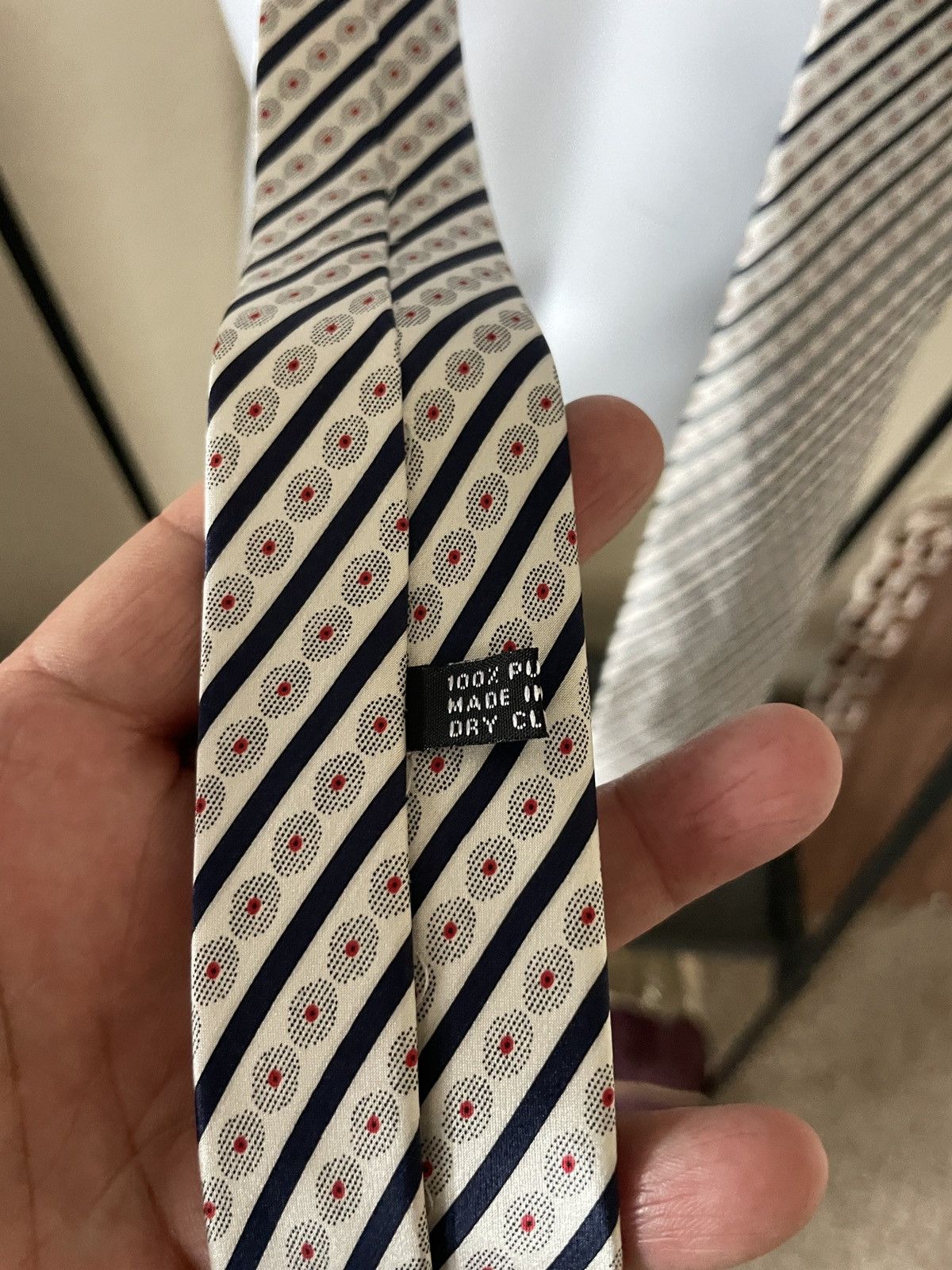 Stefano Ricci Striped Silk Tie Size ONE SIZE - 6 Thumbnail