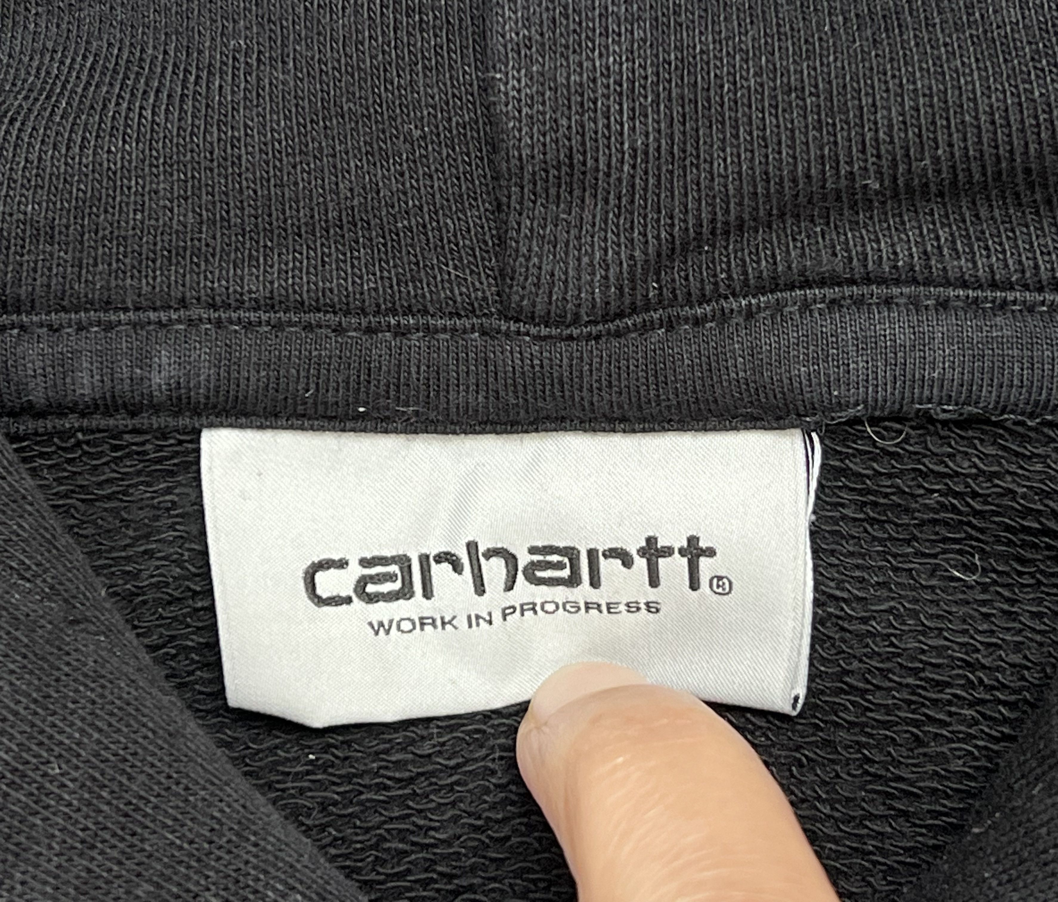 Carhartt Wip Carhartt Wip Black Hooded College Sweatshirt Men S Size US S / EU 44-46 / 1 - 2 Thumbnail
