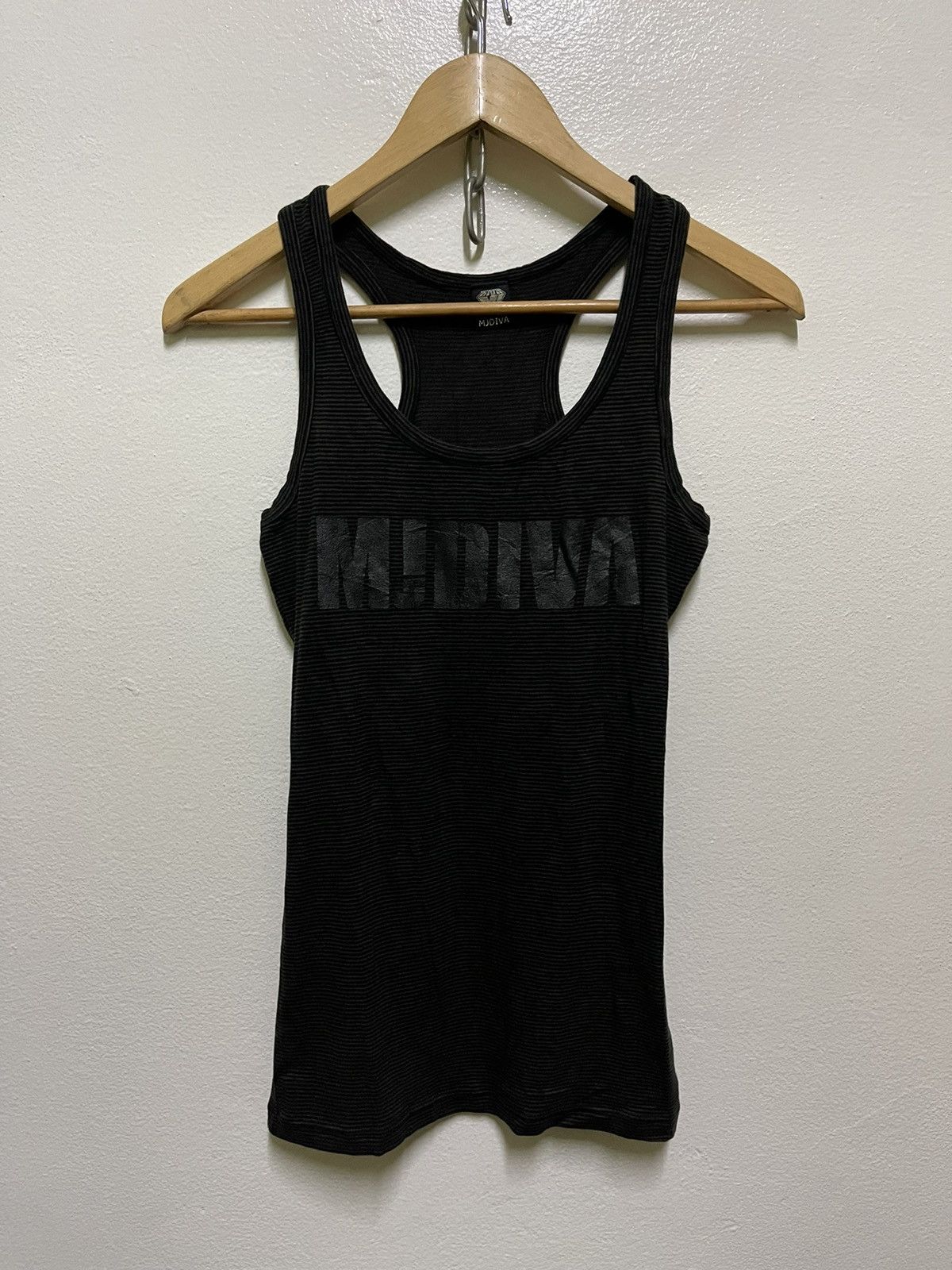 Japanese Brand Mjdiva Striped Top Tank Size XS / US 0-2 / IT 36-38 - 2 Thumbnail