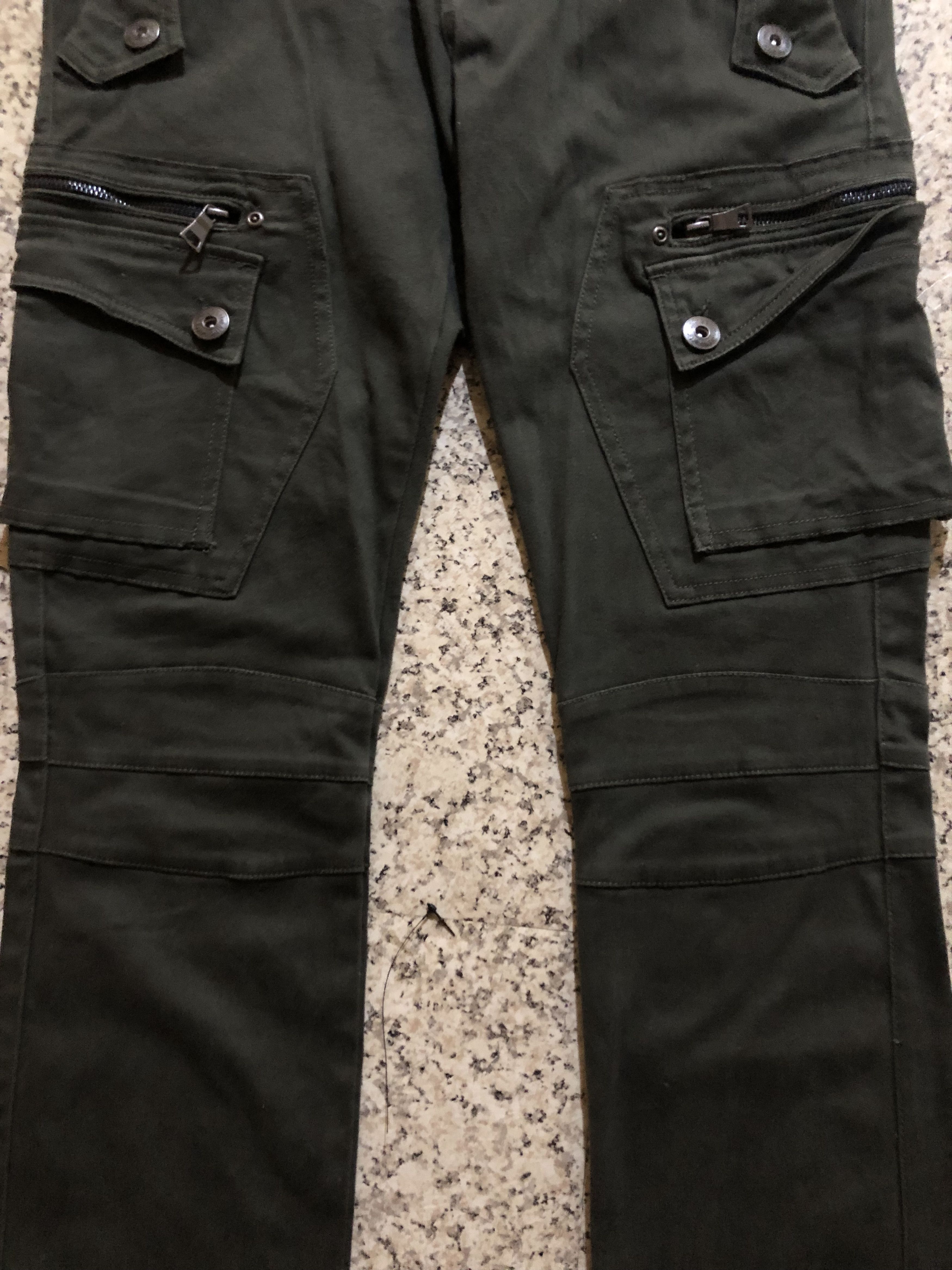 In The Attic Vtg In The Attic Biker Cargo Pants Like Lgb If Six Was Nine Size US 33 - 5 Thumbnail