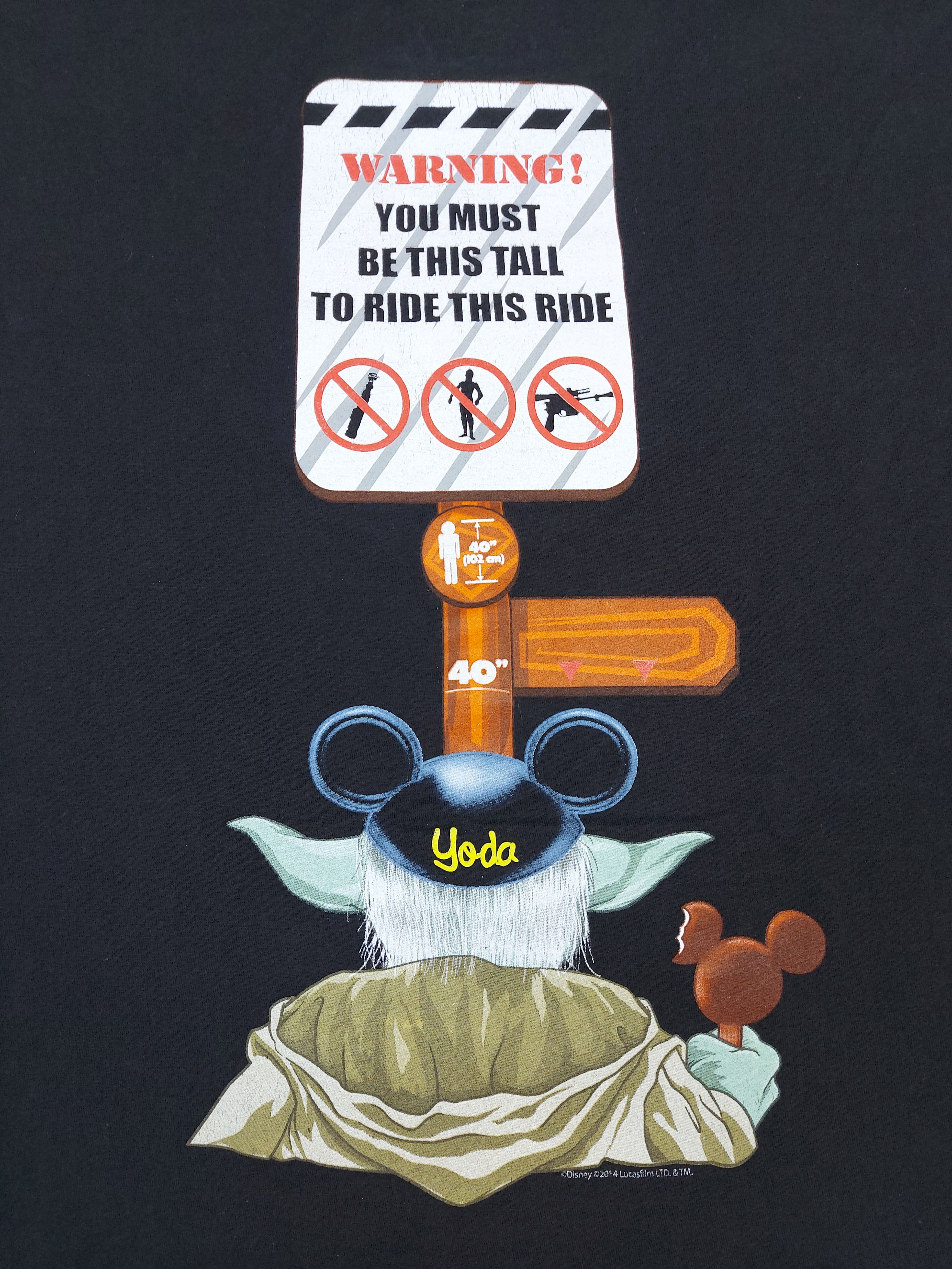 Disney × Star Wars Walt Disney Rose Blackpink Judge Me By My Size Do You? TEE Size US M / EU 48-50 / 2 - 8 Thumbnail