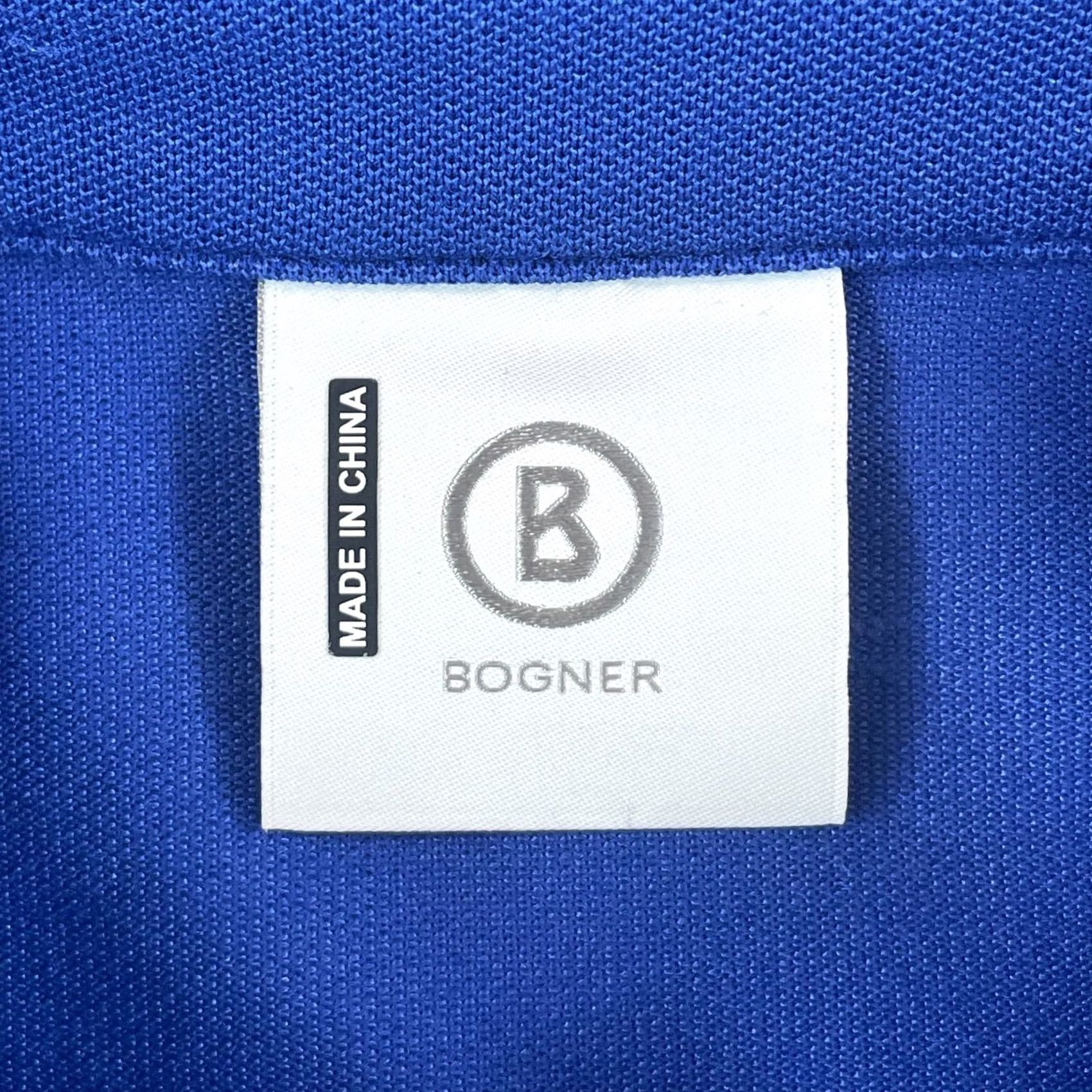 Bogner Bogner Timon Polo Shirt Men XL Blue Performance Golf Long Sleeve Designer Size US XL / EU 56 / 4 - 2 Thumbnail