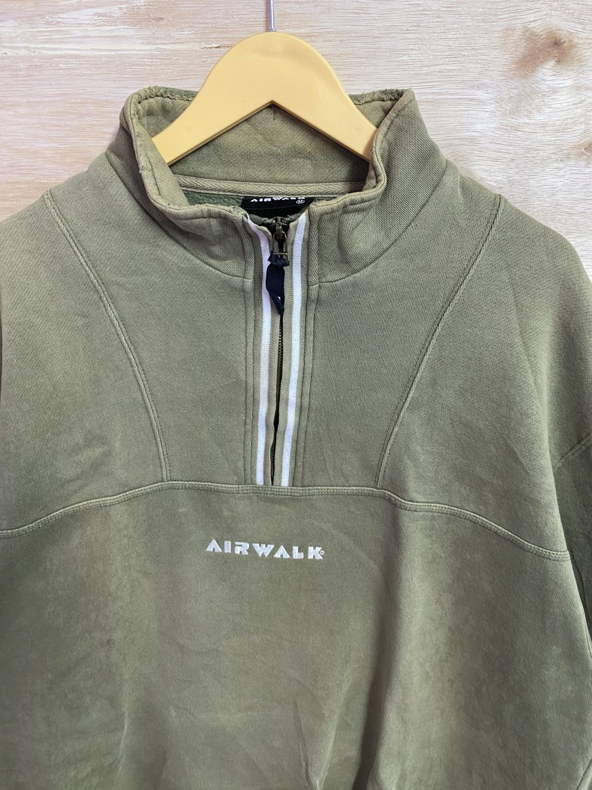 Airwalk Vintage airwalk half zipper sweatshirt Size US L / EU 52-54 / 3 - 4 Thumbnail