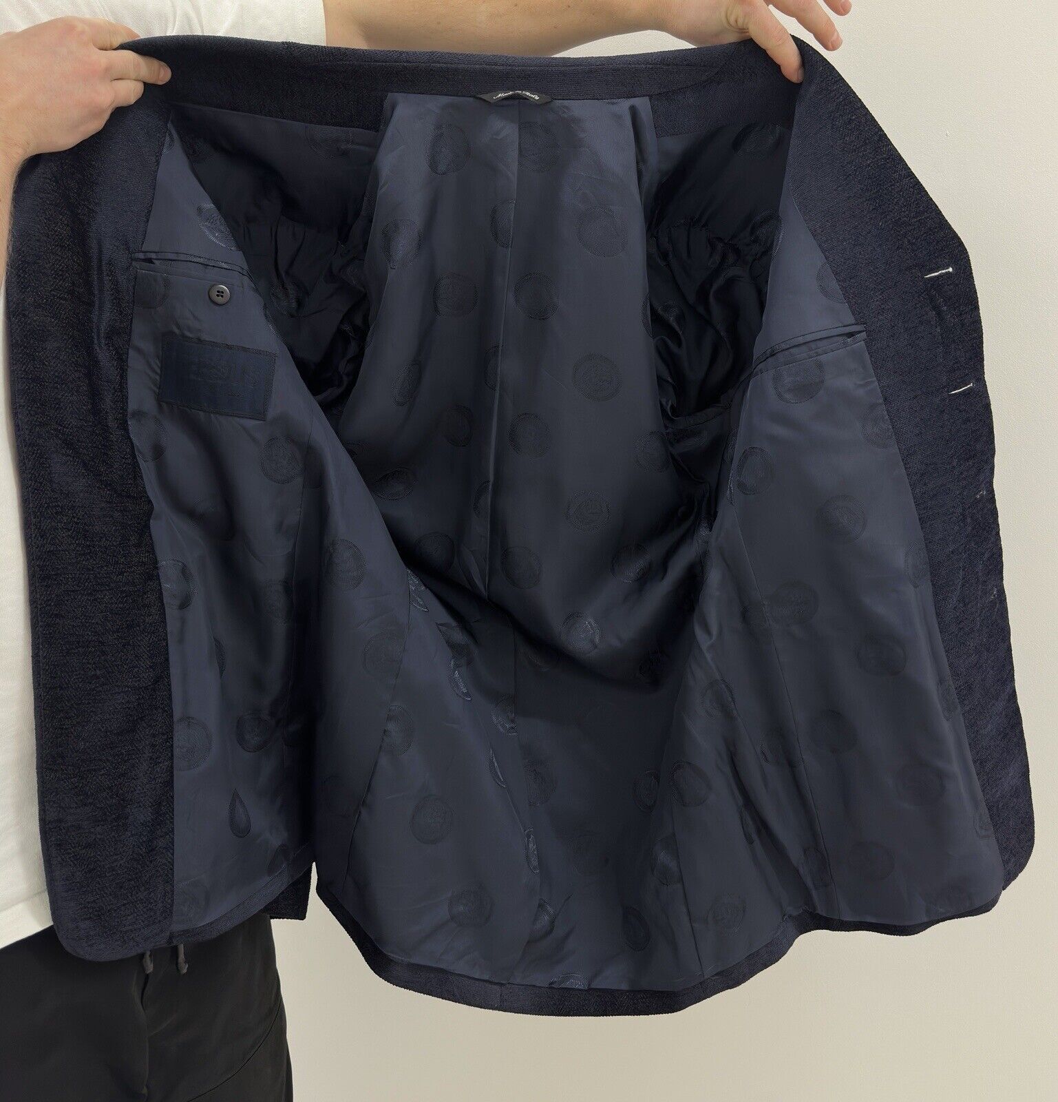 Versus Versace VINTAGE VERSACE VERSUS VELVET BLAZER MENS JACKET COAT Size 50R - 15 Thumbnail