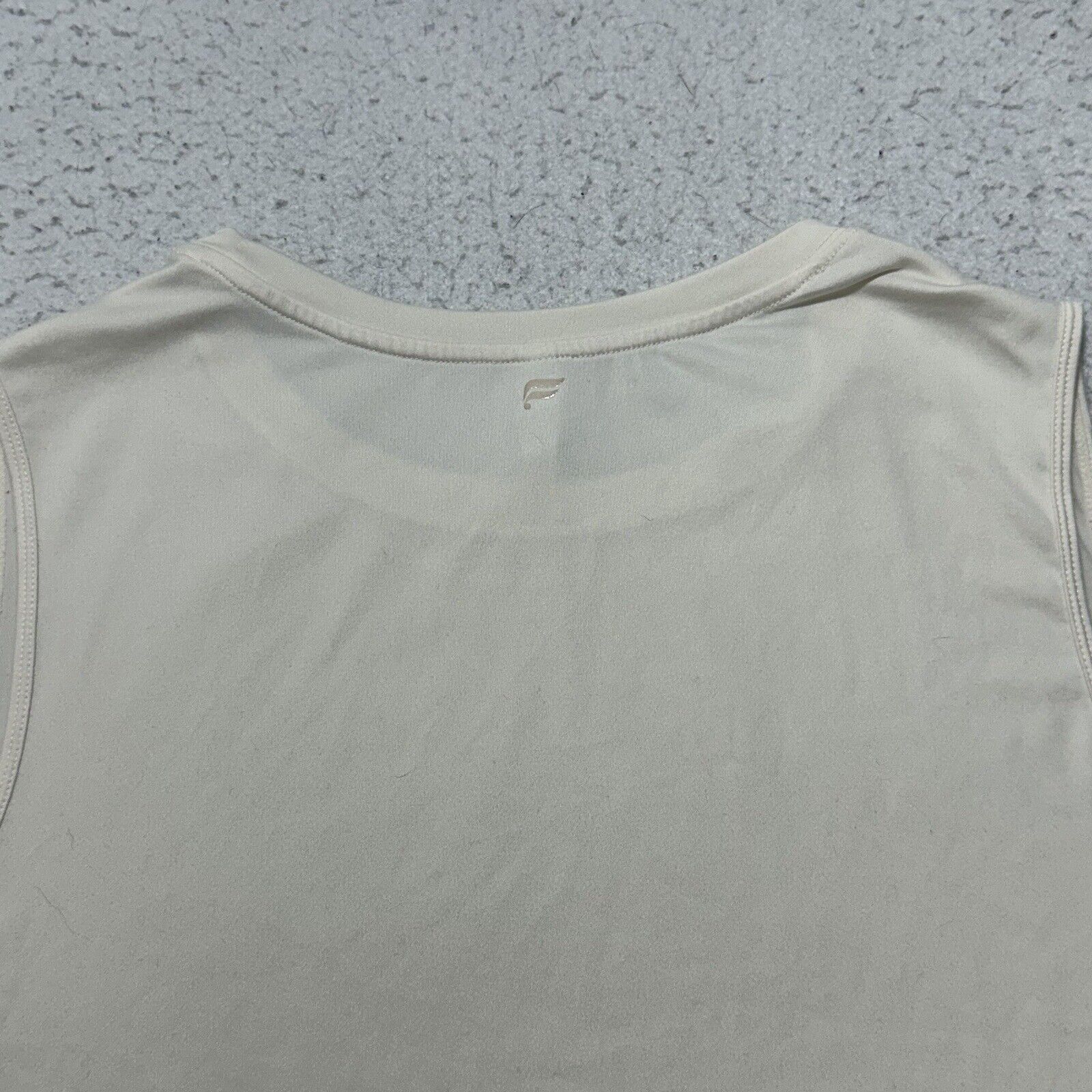 Fabletics Fabletics 3X Sleeveless Athletic Tank Top Cream Pullover Size 3XL / US 20-22 - 10 Thumbnail