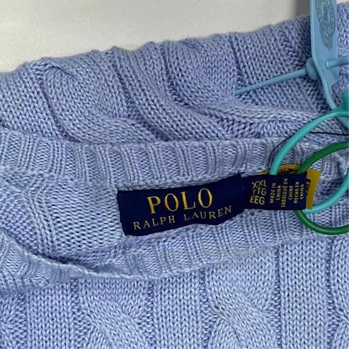 Polo Ralph Lauren Polo Ralph Lauren Cable Knit Slim Fit Sweater. Size US XXL / EU 58 / 5 - 2 Thumbnail