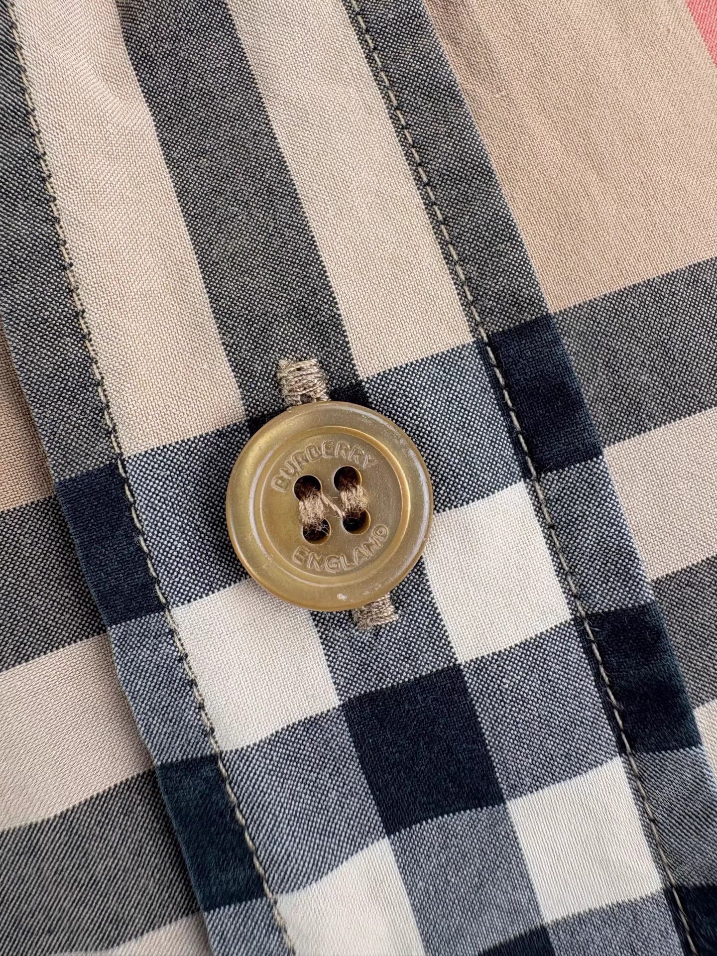 Burberry BURBERRY Check Long Sleeve Shirt K1 Size US S / EU 44-46 / 1 - 3 Thumbnail