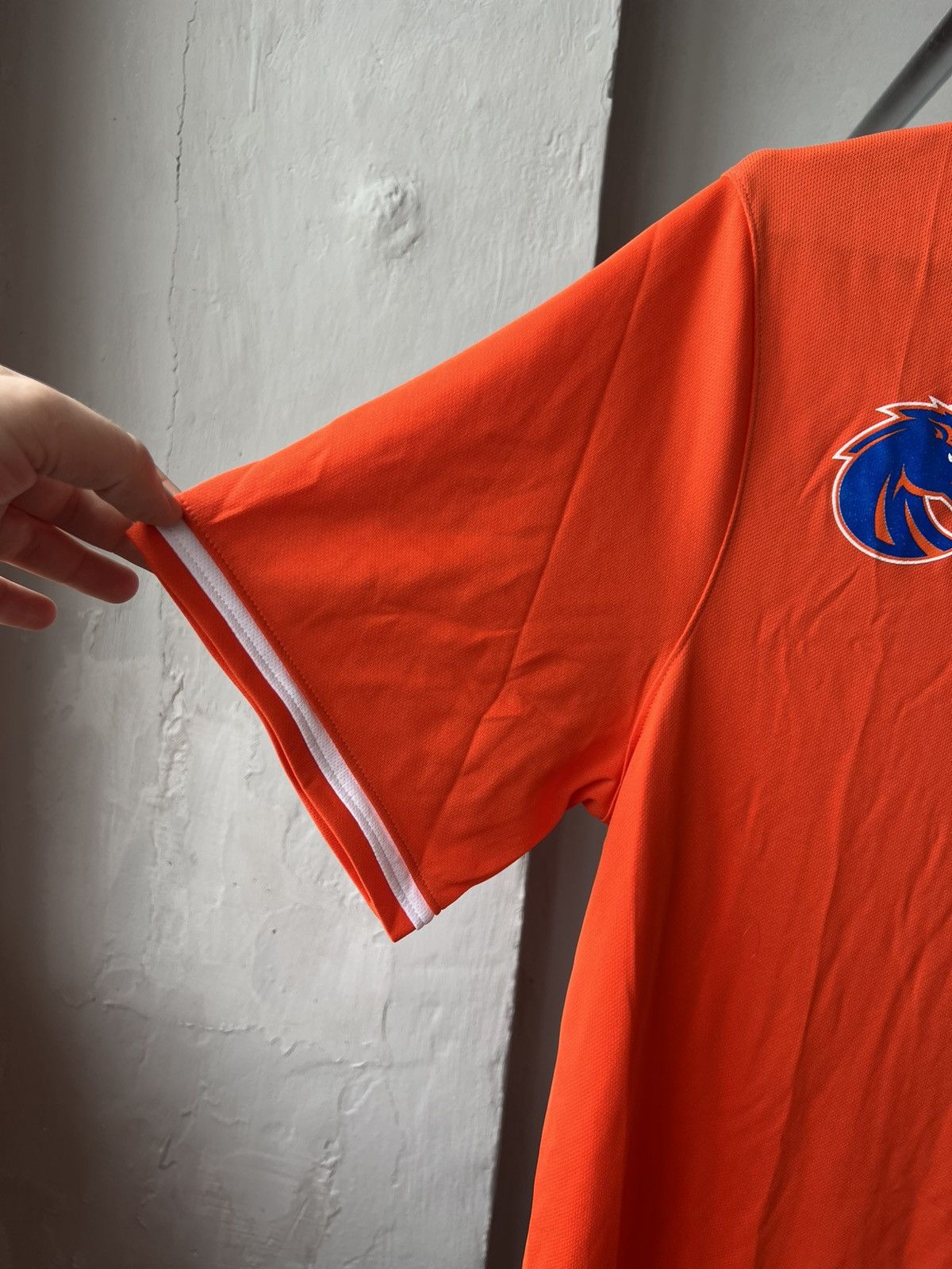 Nike NIKE BOISE STATE BRONCOS BASEBALL JERSEY SHIRT MEN’S NWT NEW Size US M / EU 48-50 / 2 - 11 Thumbnail