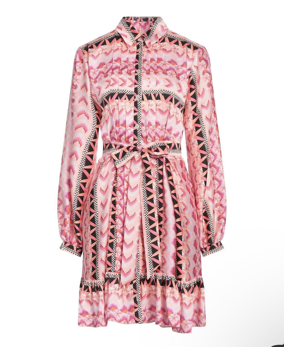 Temperley London Temperley London Phlox Print Mini Dress Peach Amber UK10/US6 Size M / US 6-8 / IT 42-44 - 1 Thumbnail