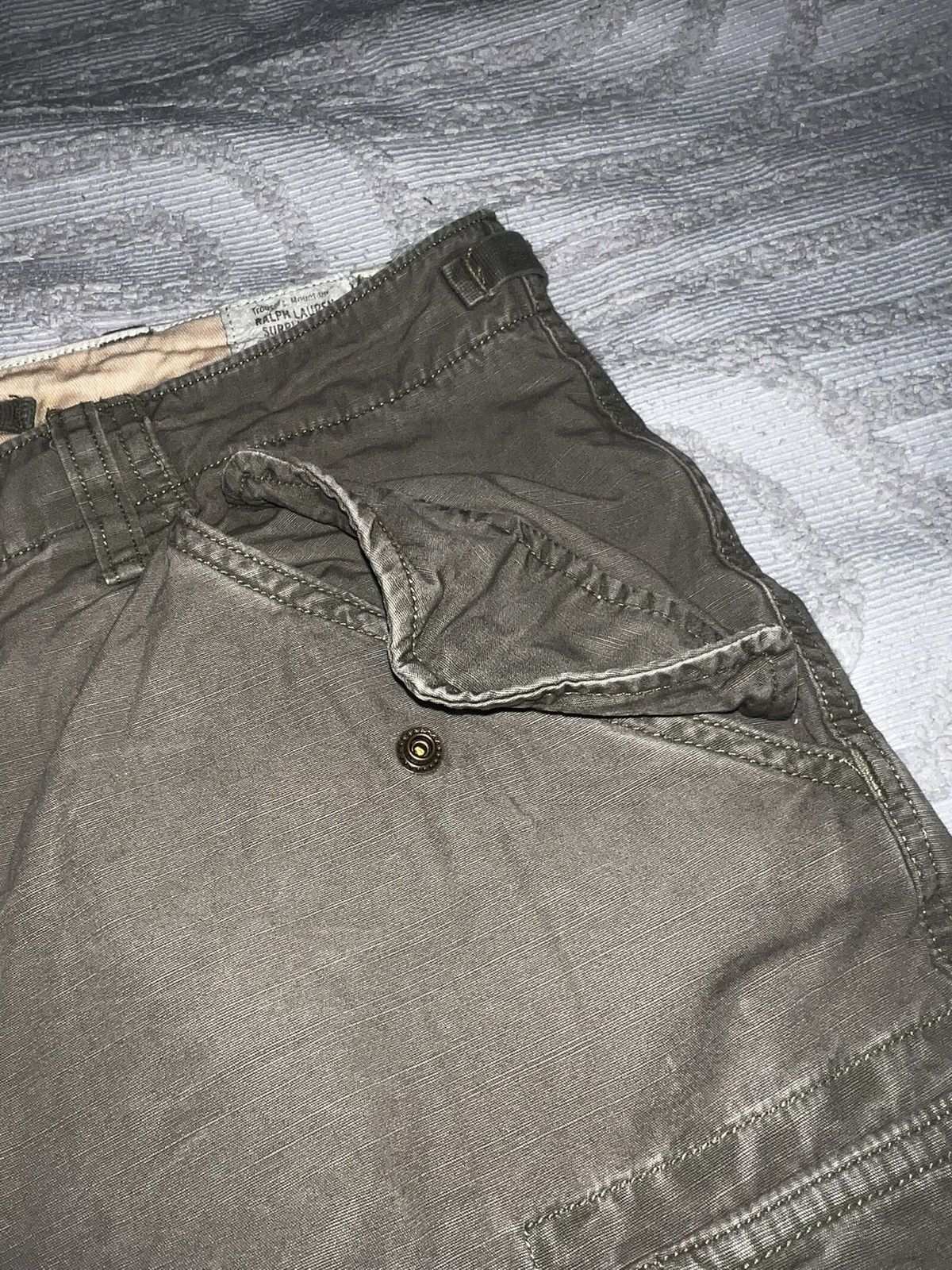 Polo Ralph Lauren Vintage Green Utility Polo Ralph Lauren Cargo Pants Size US 30 / EU 46 - 2 Thumbnail