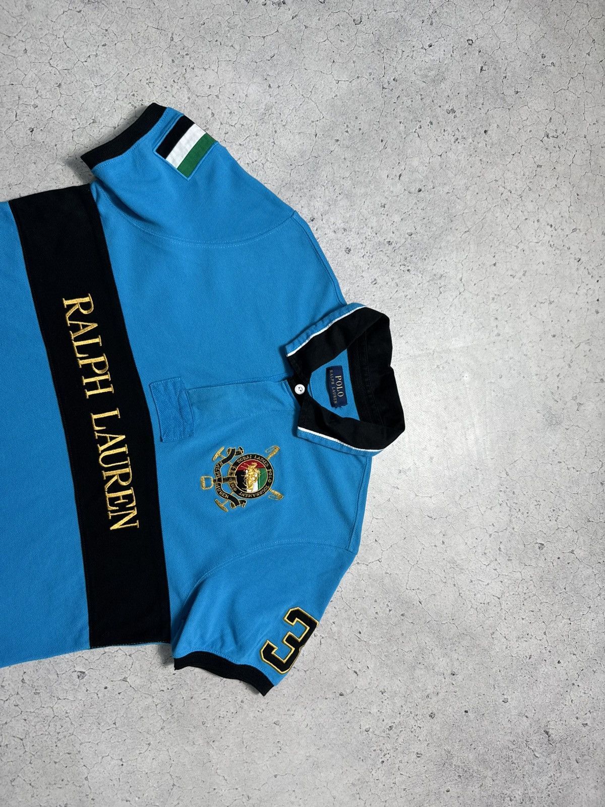 Polo Ralph Lauren Polo Ralph Lauren UAE #3 Vintage Polo Shirt Big Logo Size US M / EU 48-50 / 2 - 4 Thumbnail