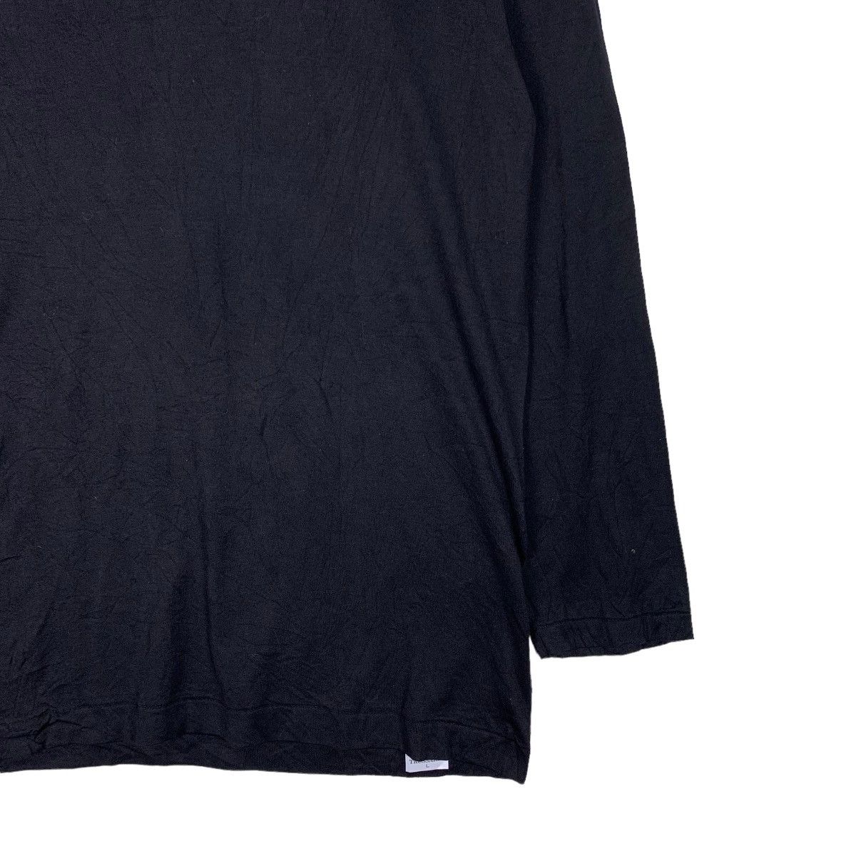 Trussardi Trussardi Underwear Plain Long Sleeve Tees #0207-C10 Size US L / EU 52-54 / 3 - 5 Thumbnail