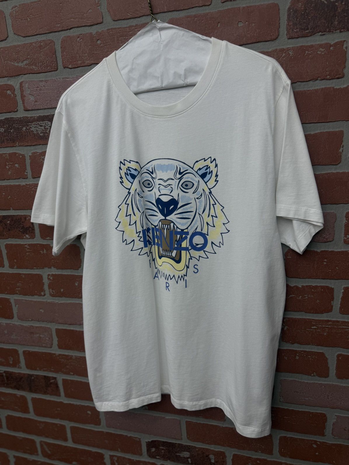 Kenzo Kenzo Men’s Tee Shirt Tiger Logo Size Large 🧼 Size US L / EU 52-54 / 3 - 3 Thumbnail