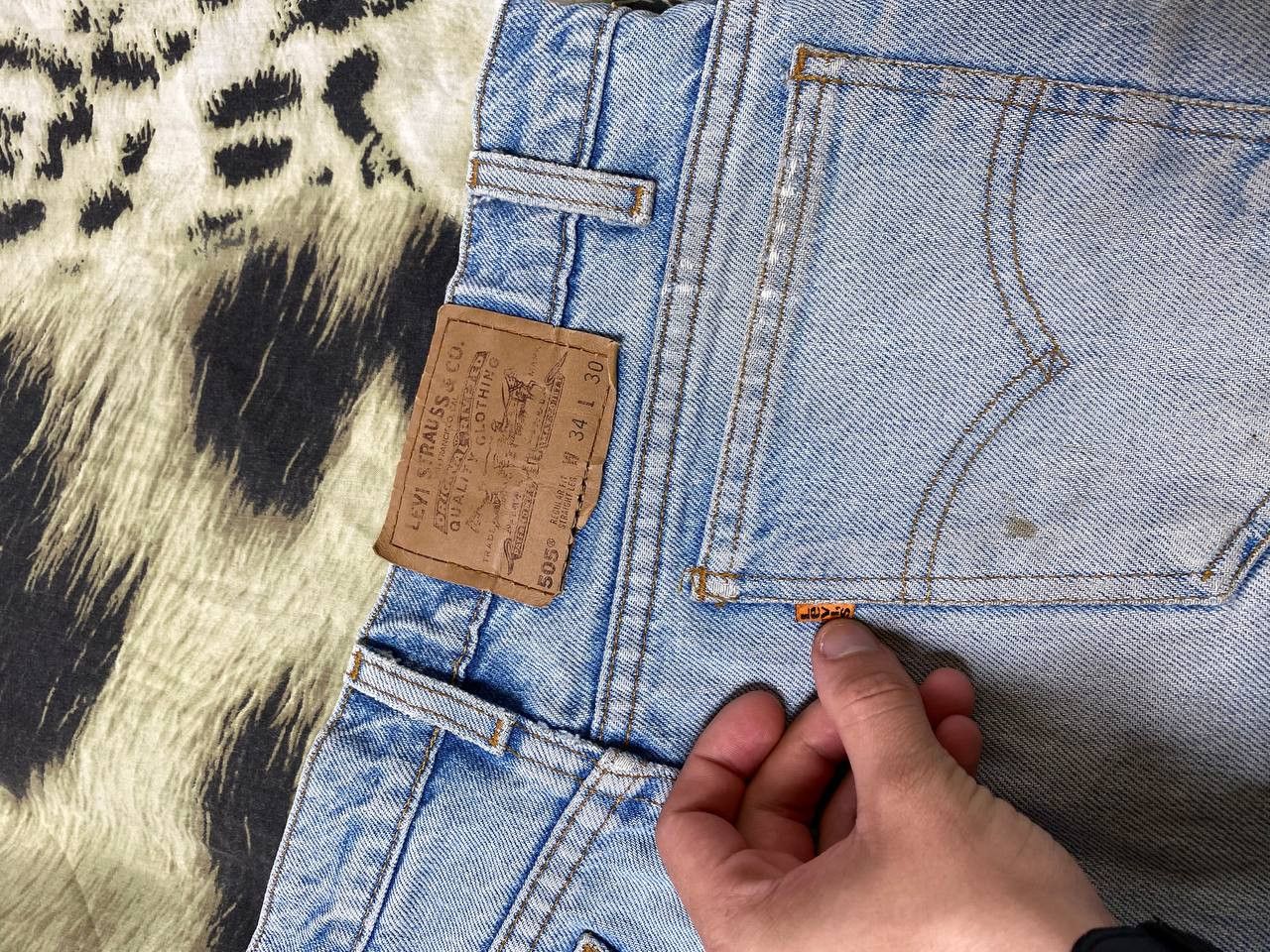 Levi's VINTAGE Levi's Jeans 505 Size US 34 / EU 50 - 17 Thumbnail