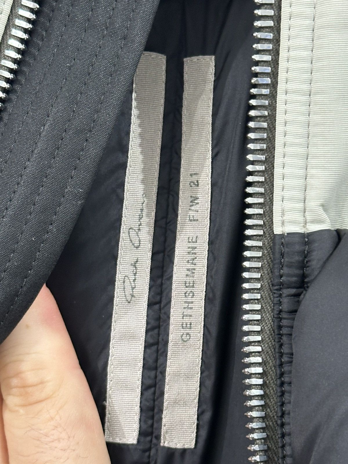 Rick Owens Rick Owens Gethsemane Colorblock Puffer Bomber Jacket 42IT Size US XS / EU 42 / 0 - 3 Thumbnail