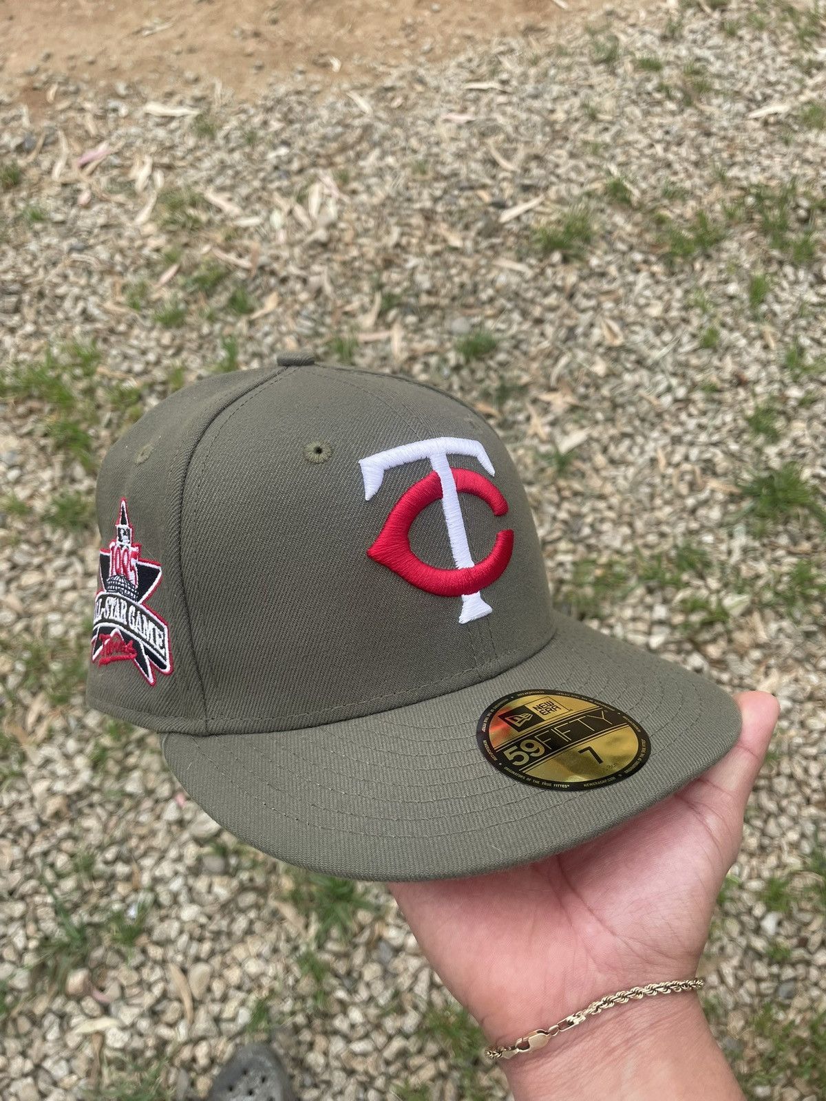 New Era Minnesota twins olive fitted Size ONE SIZE - 1 Thumbnail
