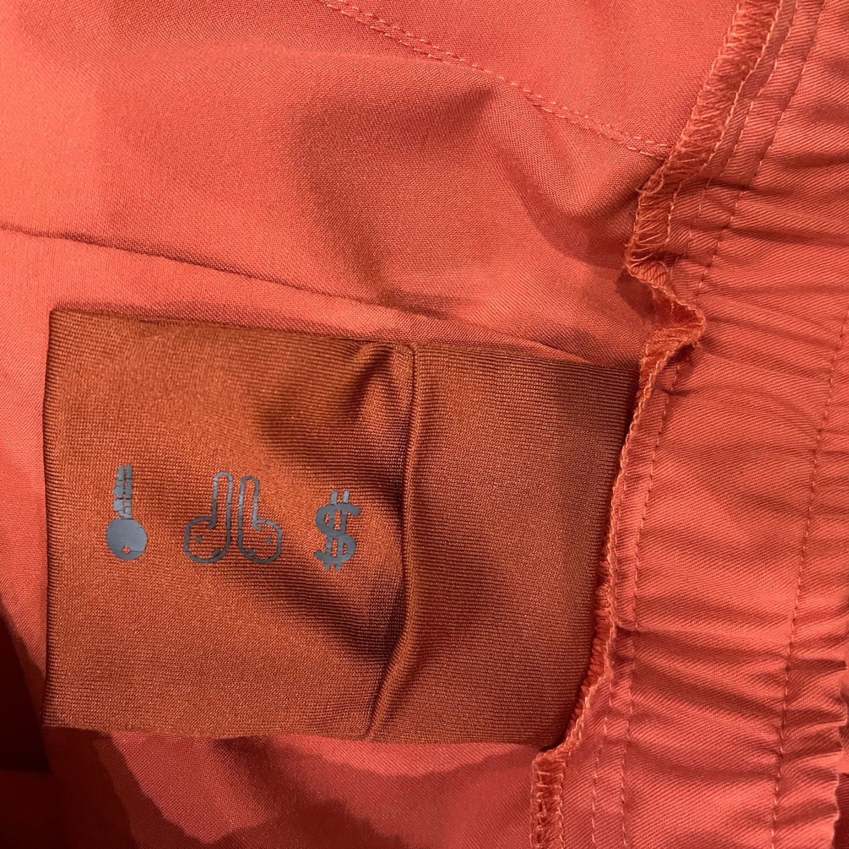 Vintage Figs Women's Medical Scrub Jogger Pants Size Small Orange Gray Tapered Drawstring Workwear Size 28" / US 6 / IT 42 - 7 Thumbnail