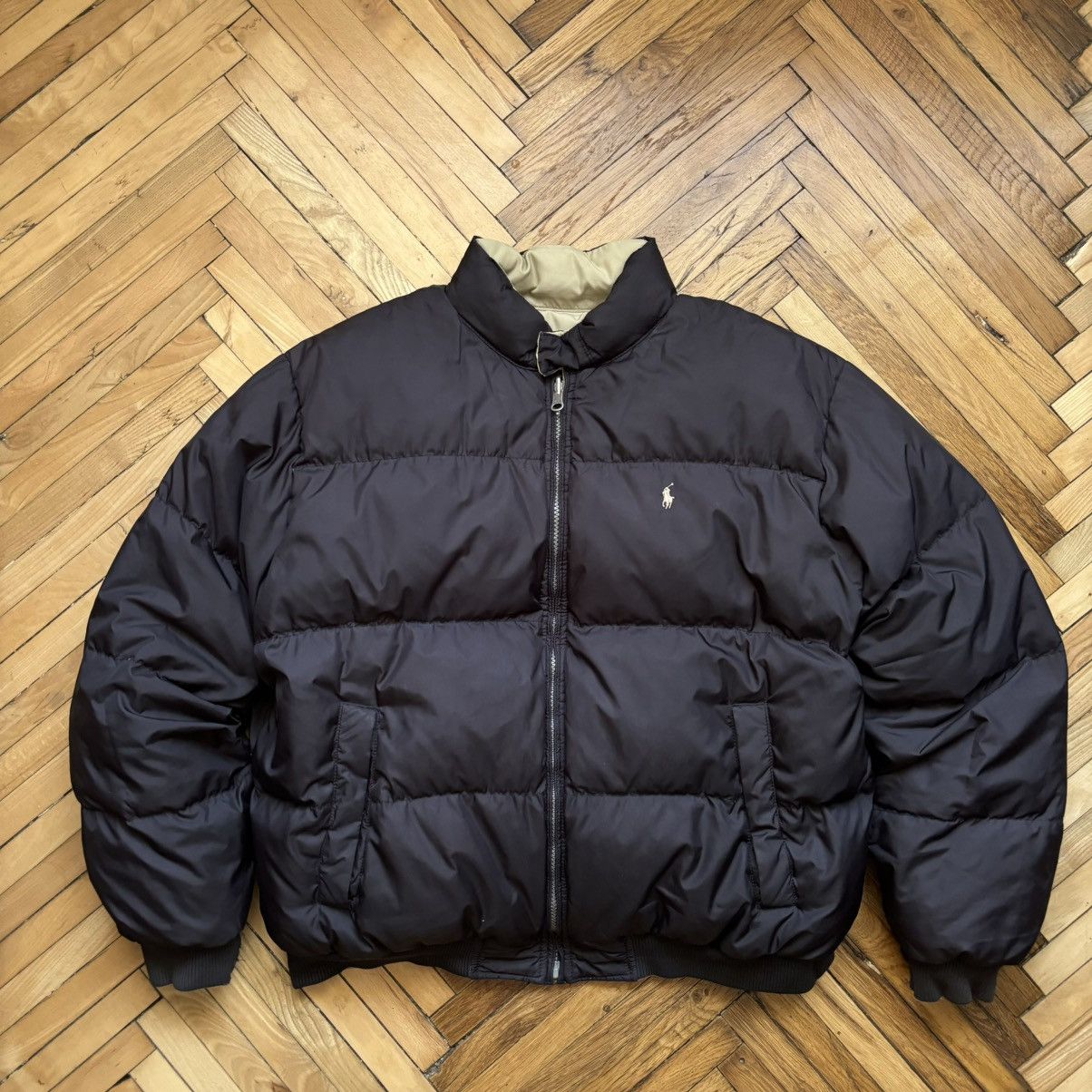 Hysteric Glamour Polo Ralph Lauren Vintage Down-jacket two-side Size US XL / EU 56 / 4 - 1 Thumbnail