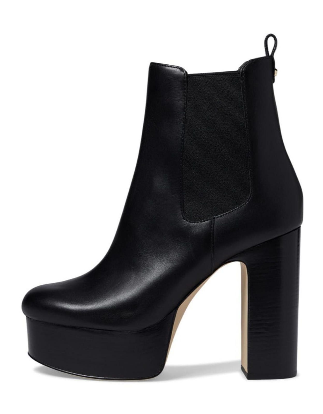 Michael Kors Michael Kors Natasha Bootie Platform Leather Signature Boot Size US 10 / IT 40 - 1 Thumbnail