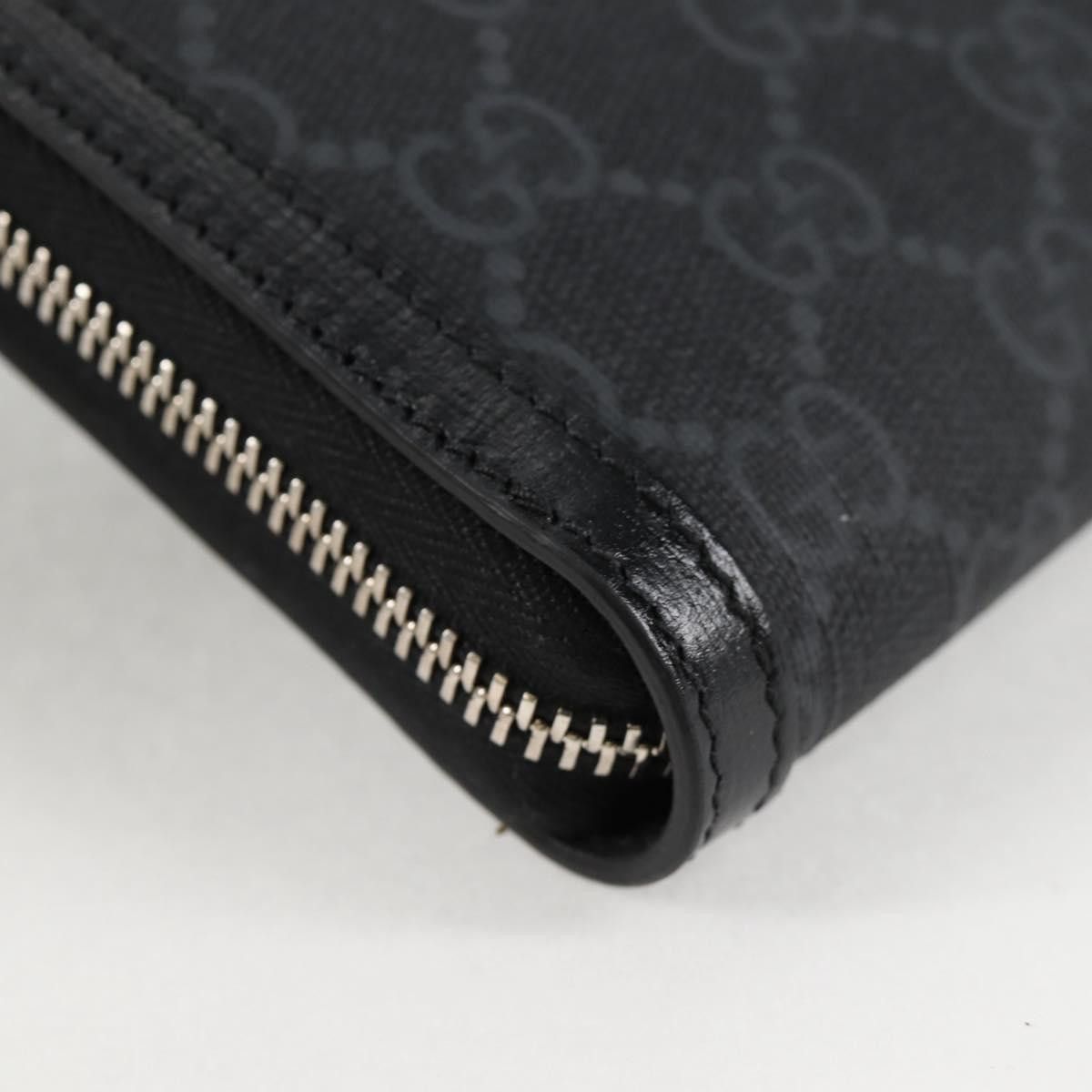 Gucci GUCCI GG Supreme Shoulder Bag Pvc Black Silver Size ONE SIZE - 11 Thumbnail