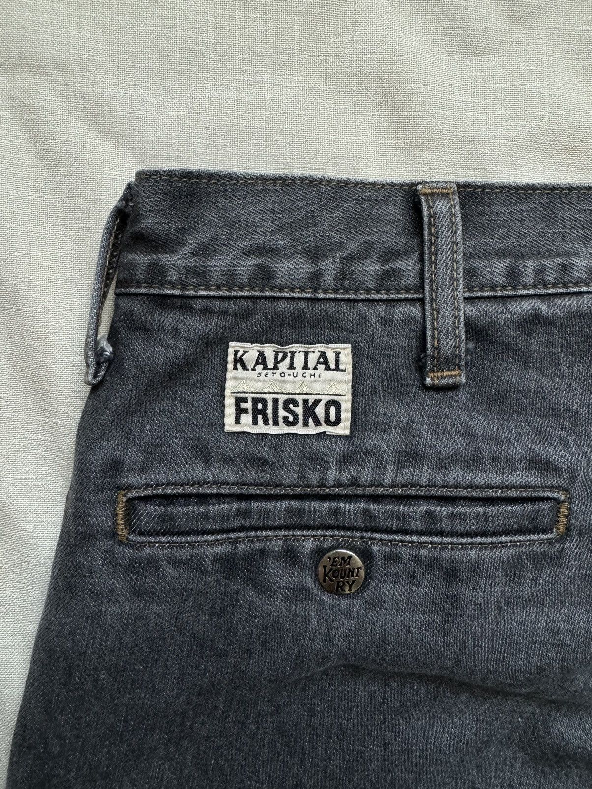 Kapital Kountry Pleated Denim Size US 32 / EU 48 - 6 Thumbnail