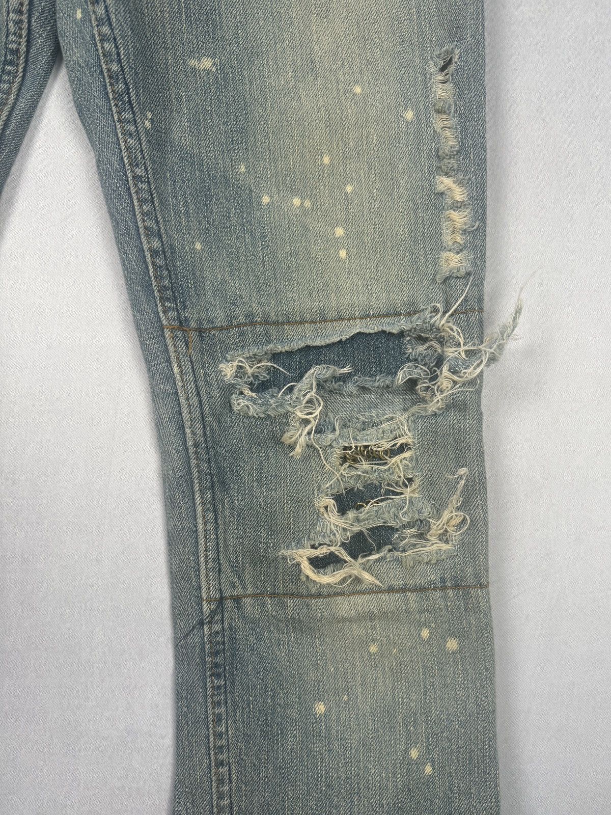 If Six Was Nine Mud Max Piercing Bootcut Jeans Size US 30 / EU 46 - 9 Thumbnail