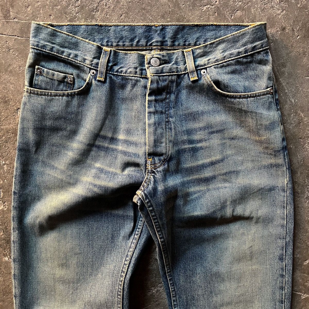 Helmut Lang × Vintage Helmut lang vintage sanded denim pants Size US 32 / EU 48 - 3 Thumbnail