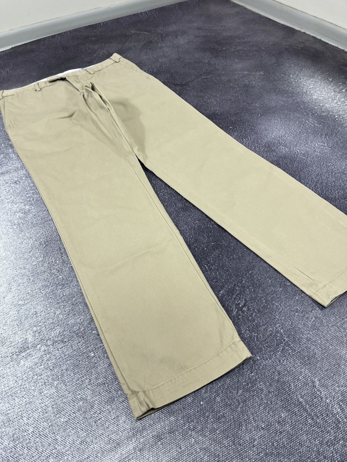 Polo Ralph Lauren Vintage Polo Ralph Lauren Slim Straight Fit Chino Pants Size US 31 - 4 Thumbnail