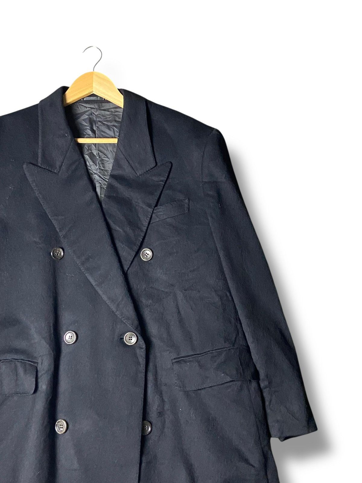 Lanvin Vintage LANVIN Double Breasted Long Wool Coat (140) Size US M / EU 48-50 / 2 - 6 Thumbnail