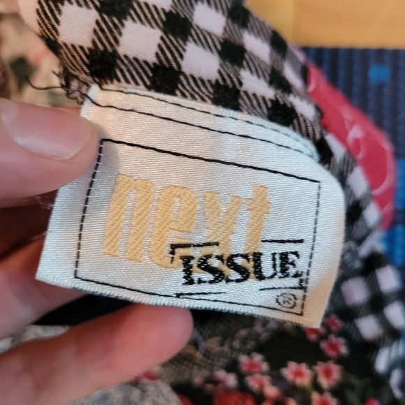Vintage Next Issue Vintage Patchwork Floral Mini Skirt - S Size 25" / US 0 / IT 36 - 5 Thumbnail