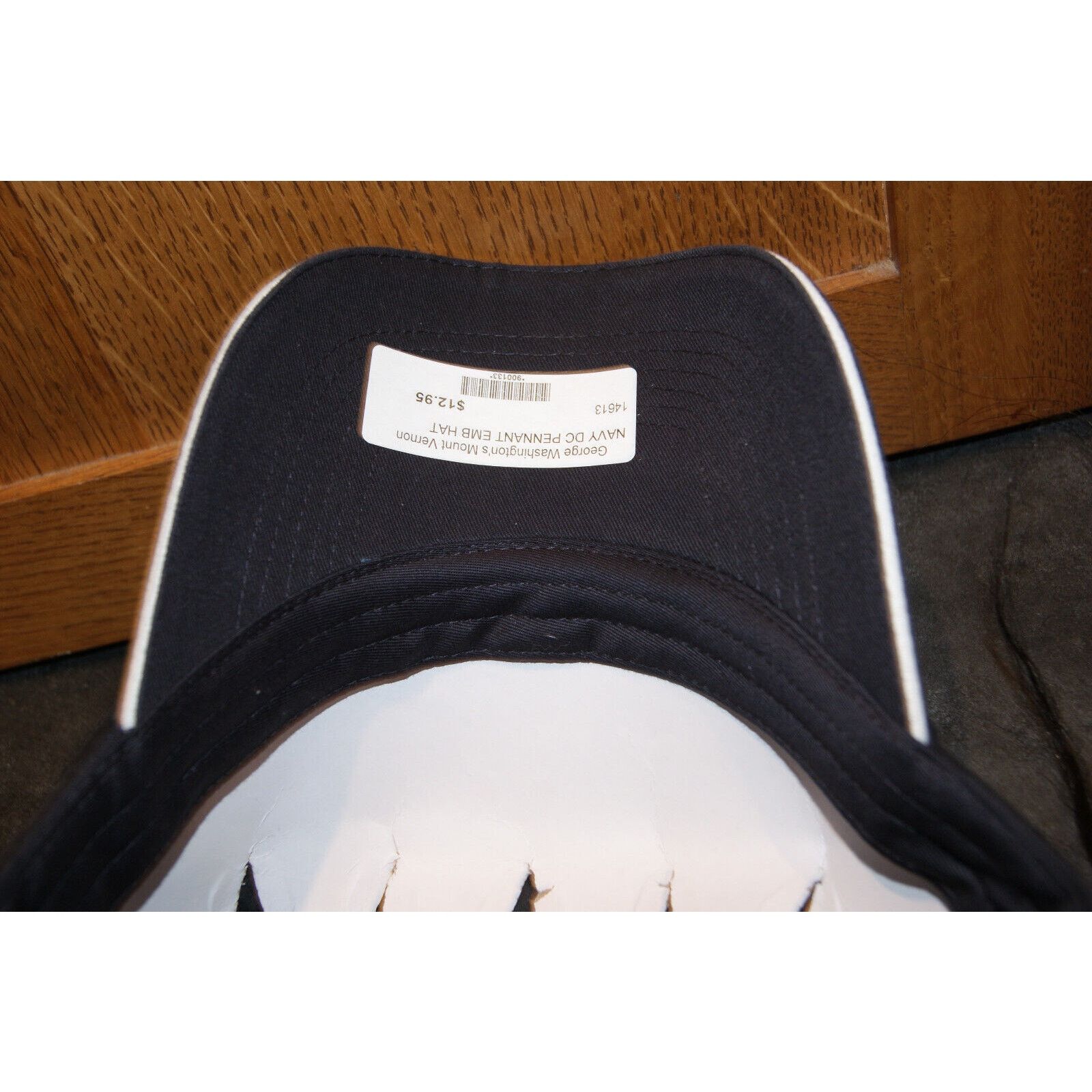 Other NWT Washington D.C. Navy Strapback Hat Cap NEW NOS USA Flag Size ONE SIZE - 5 Thumbnail