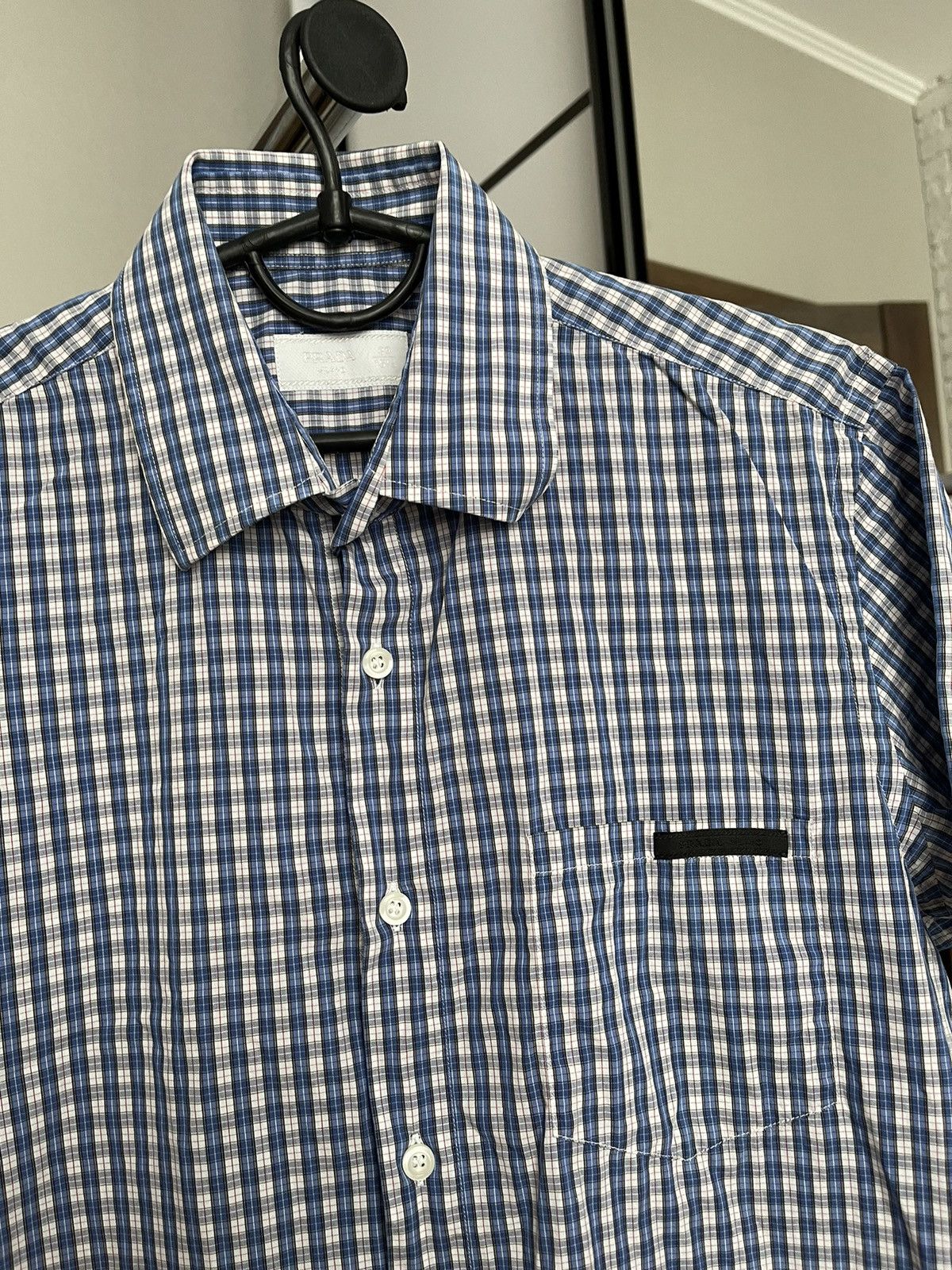 Other Prada Milano Checked Shirt Button Up Size US M / EU 48-50 / 2 - 6 Thumbnail