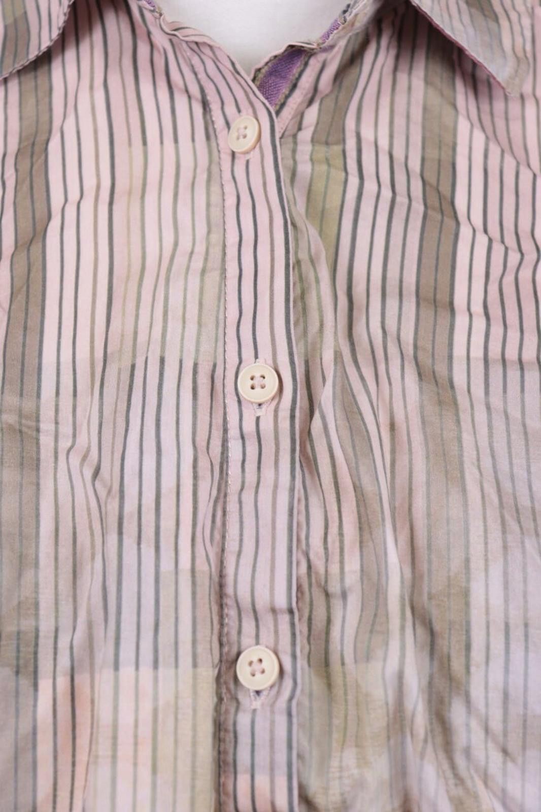 Designer Emily Van Den Bergh Multicolor Stripe Dotte Shirt Size 40 Size M / US 6-8 / IT 42-44 - 4 Thumbnail