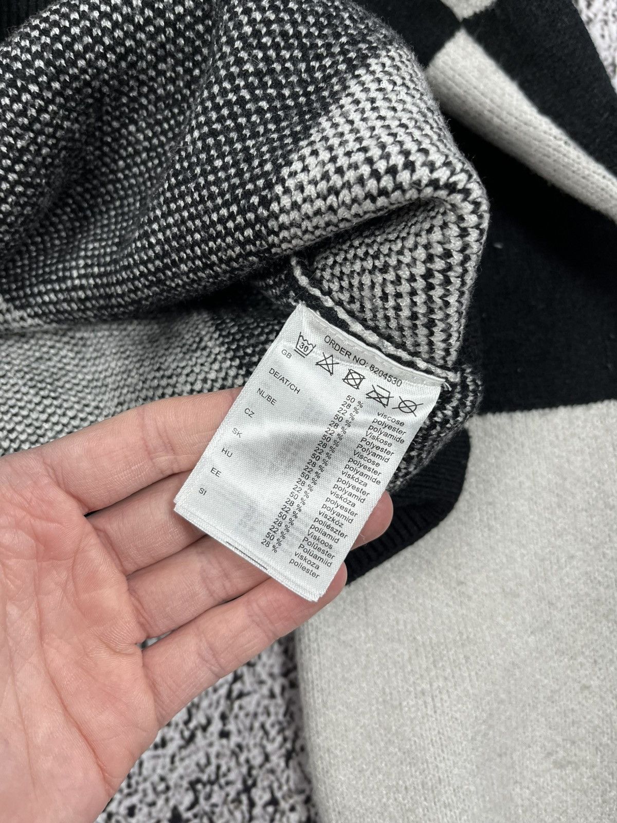 Vintage Vintage Y2K Japanese check cropped sweater opium size S Size S / US 4 / IT 40 - 10 Thumbnail