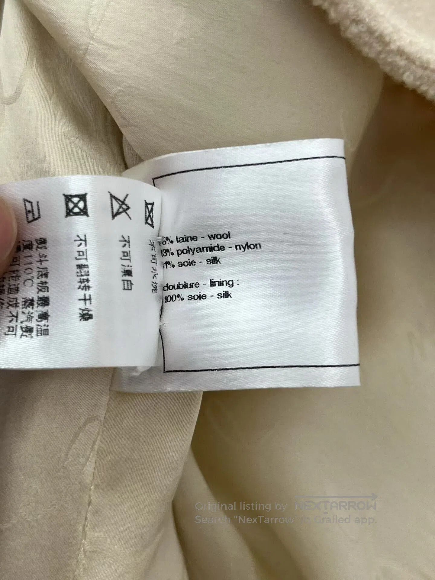 Chanel Chanel Color-Block Long Coat with Pockets. Size M / US 6-8 / IT 42-44 - 5 Thumbnail