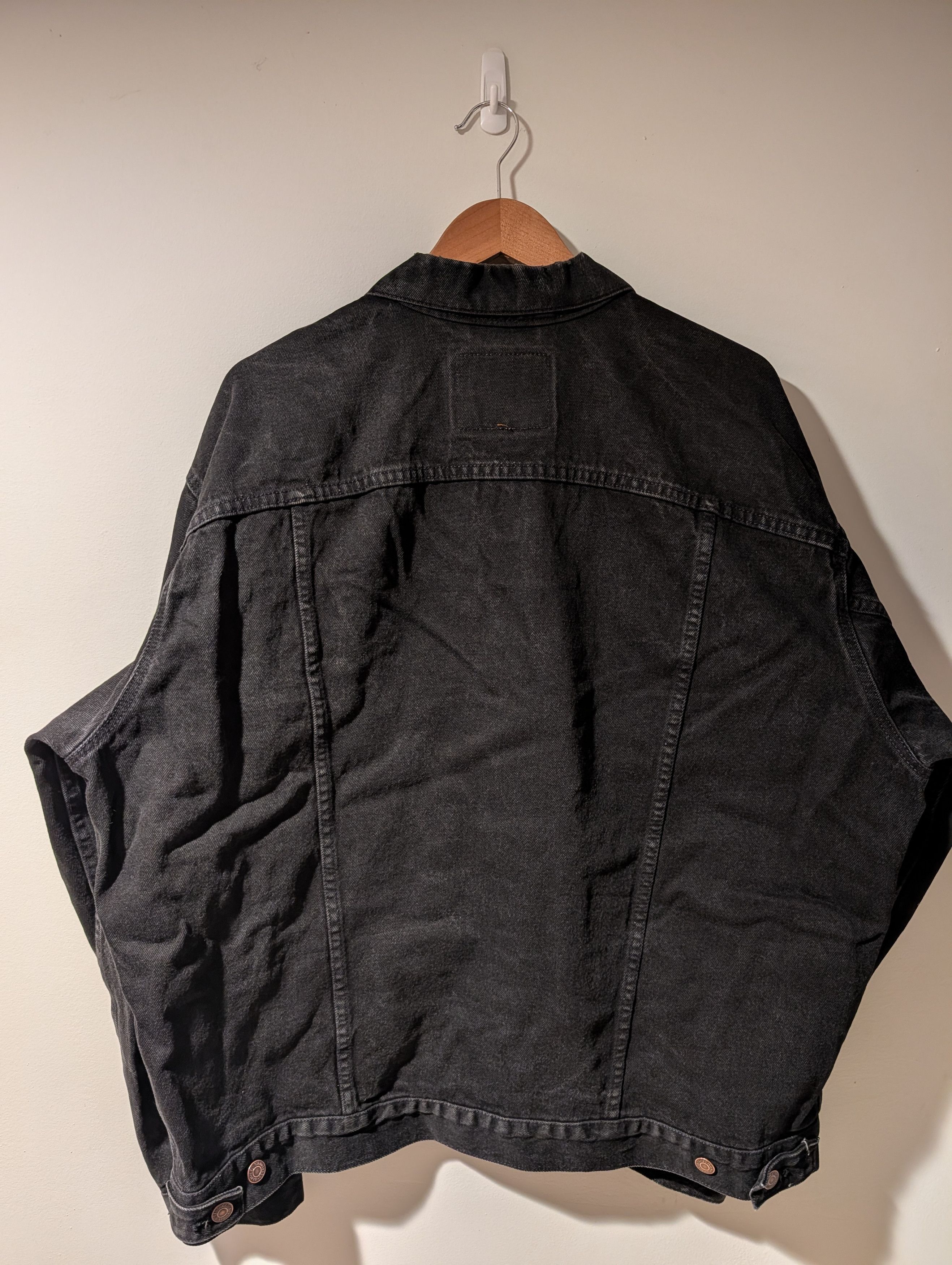 Levi's VTG 90s Levis 70507 4159 Denim Trucker Jacket Made USA Size US XL / EU 56 / 4 - 4 Thumbnail