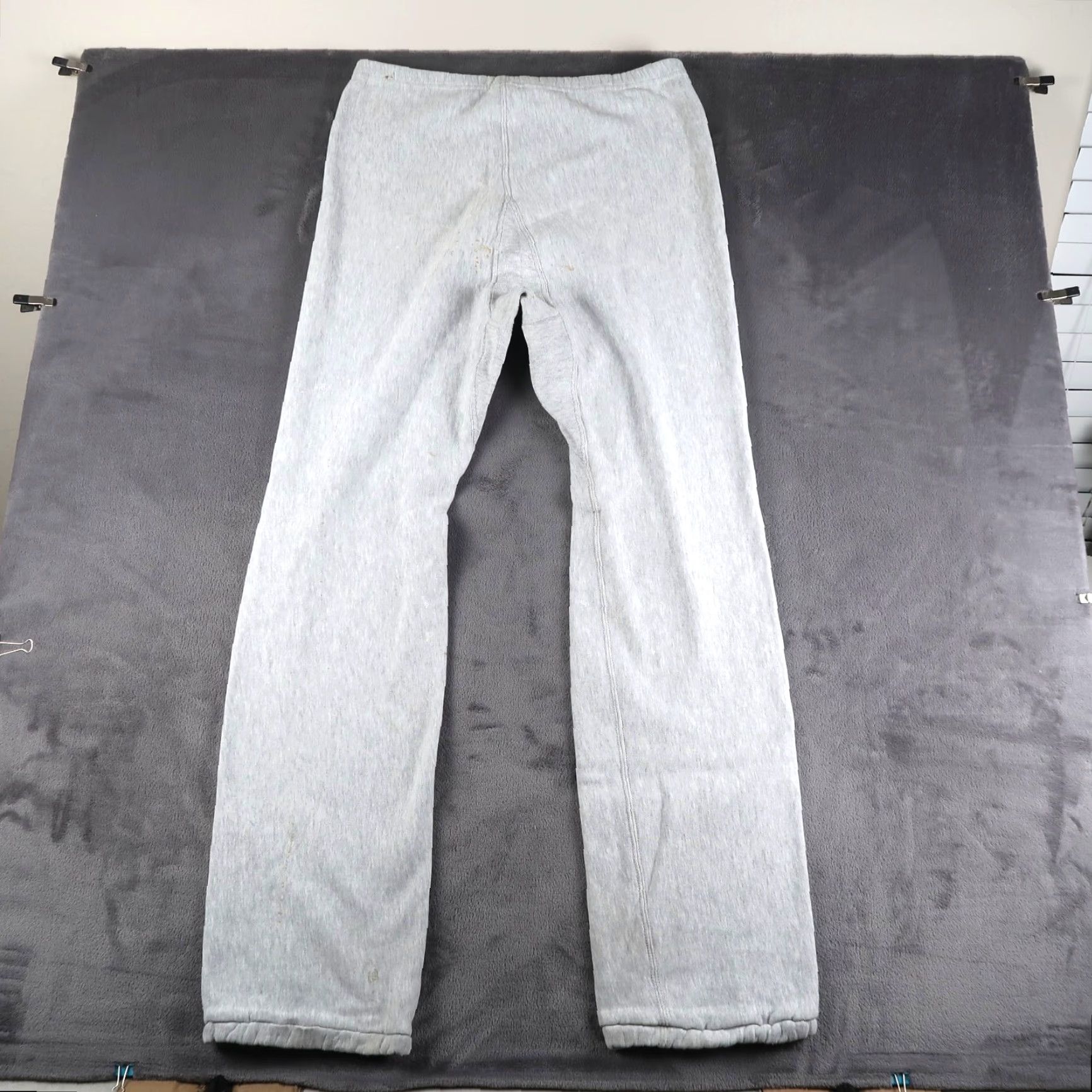 Champion Vintage 80s Champion Reverse Weave Sweatpants Men XL Grey Made In USA Cotton Blend Size US 36 / EU 52 - 2 Thumbnail