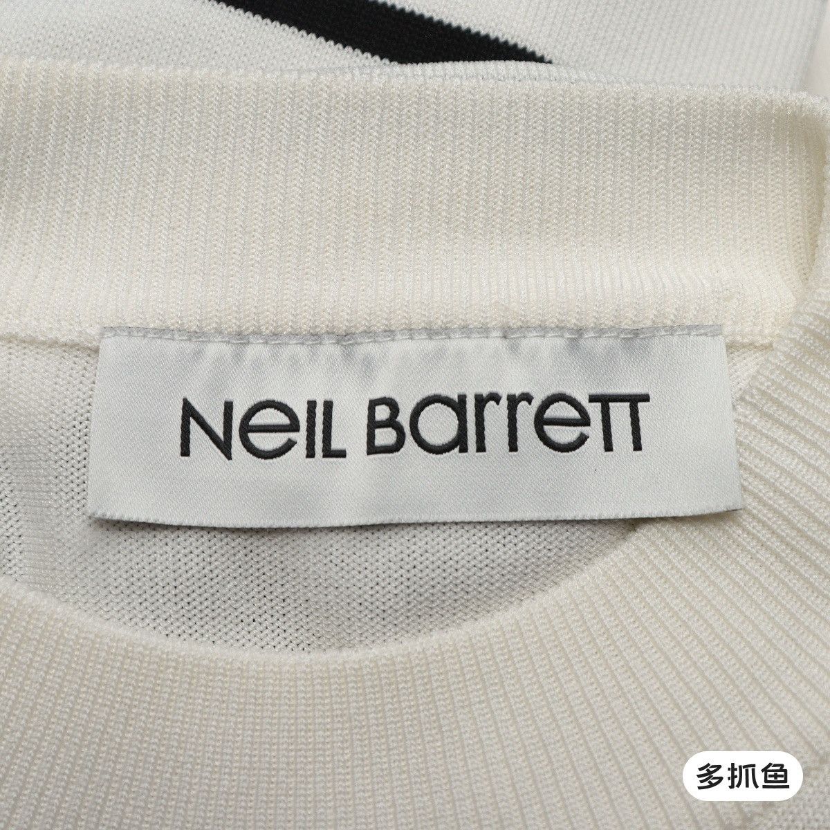 Neil Barrett NeiL BarreTT knit shortsleeve shirt top Size US S / EU 44-46 / 1 - 6 Thumbnail