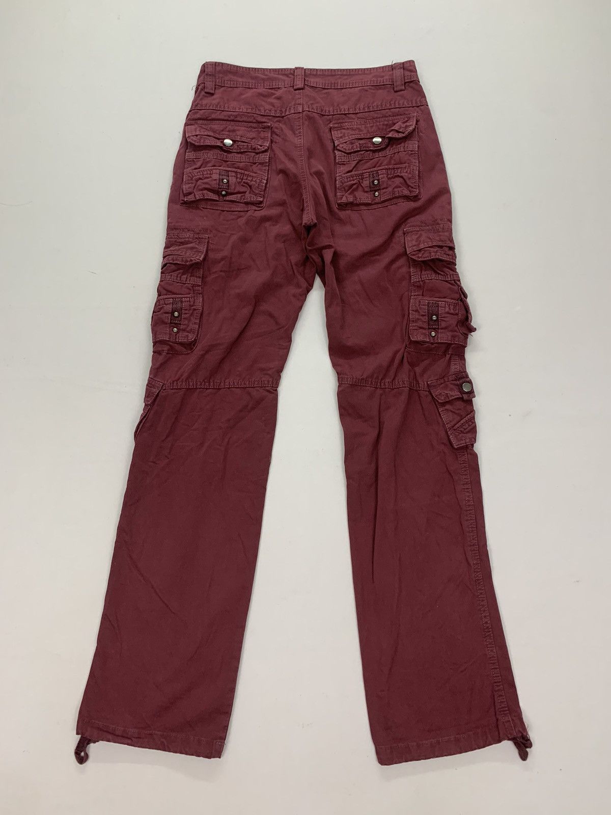 Vintage Rare Cargopants Tactical Pocket chrome heart style Size US 32 / EU 48 - 2 Thumbnail