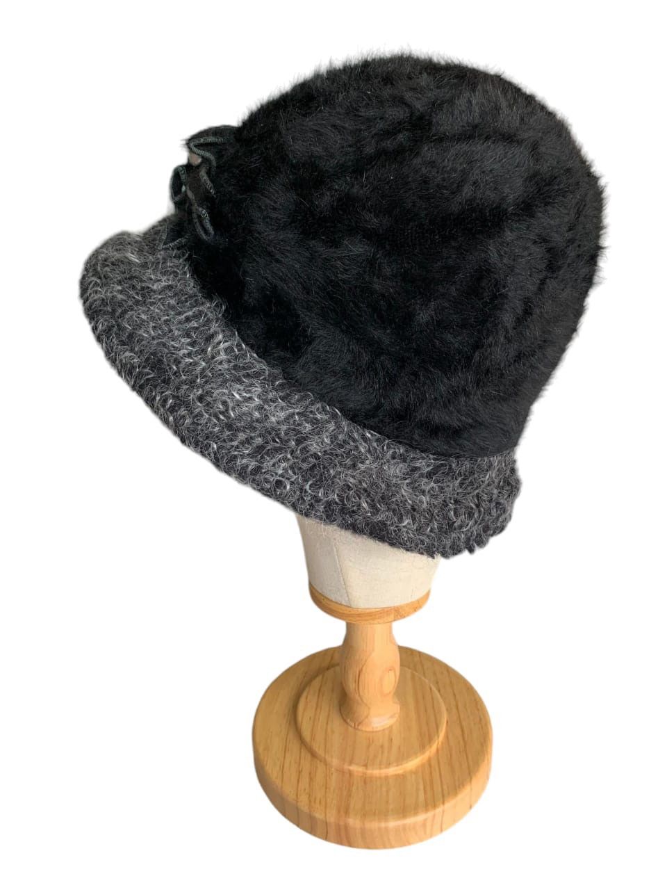 Japanese Brand × Vintage Punk Style Mohair Fur Made In Italy Bucket Hat Size ONE SIZE - 5 Thumbnail