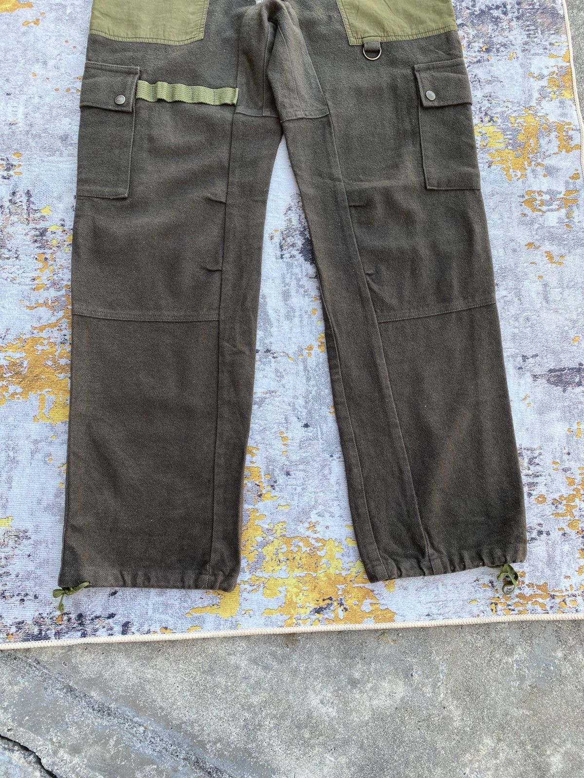 Japanese Brand Vintage Japanese Brands Wool Cargo Mobstyles Pants Size US 35 - 5 Thumbnail