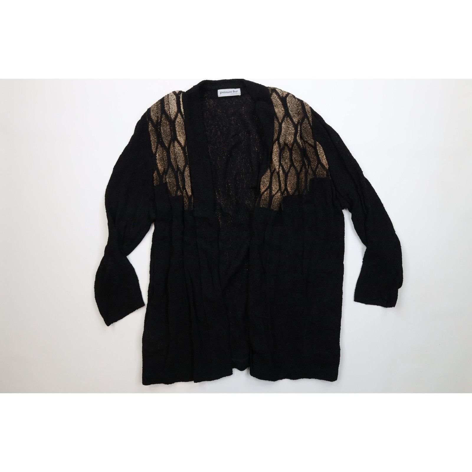 Vintage Vintage 80s Panache Handwoven 3 Piece Lagenlook Wool Outfit Size L / US 10 / IT 46 - 2 Thumbnail