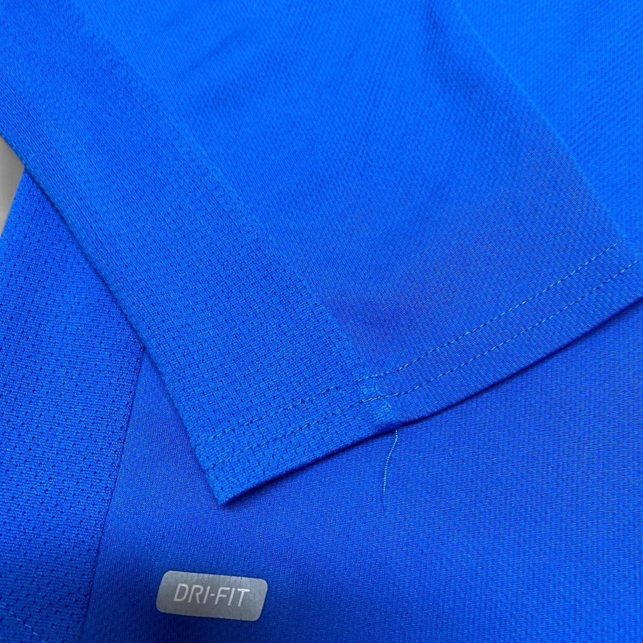 Nike Y2K Nike royal blue dri fit Longsleeve Size US M / EU 48-50 / 2 - 4 Thumbnail