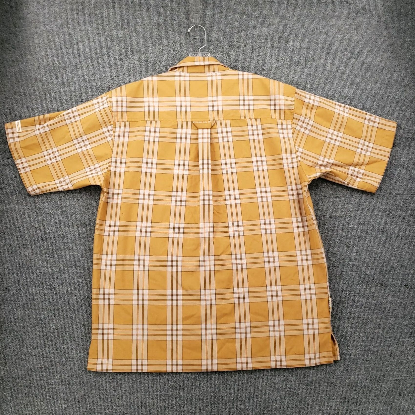 Southpole VINTAGE Southpole Button Up Shirt Mens L Large Yellow Plaid Short Sleeve Y2K Size US L / EU 52-54 / 3 - 2 Thumbnail