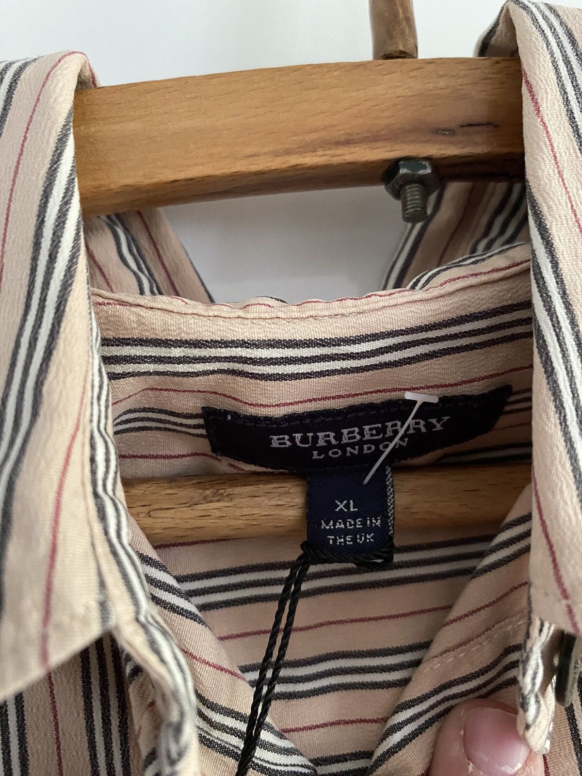 Burberry × Vintage Burberry Vintage Shirt,Y2K Size XL / US 12-14 / IT 48-50 - 2 Thumbnail