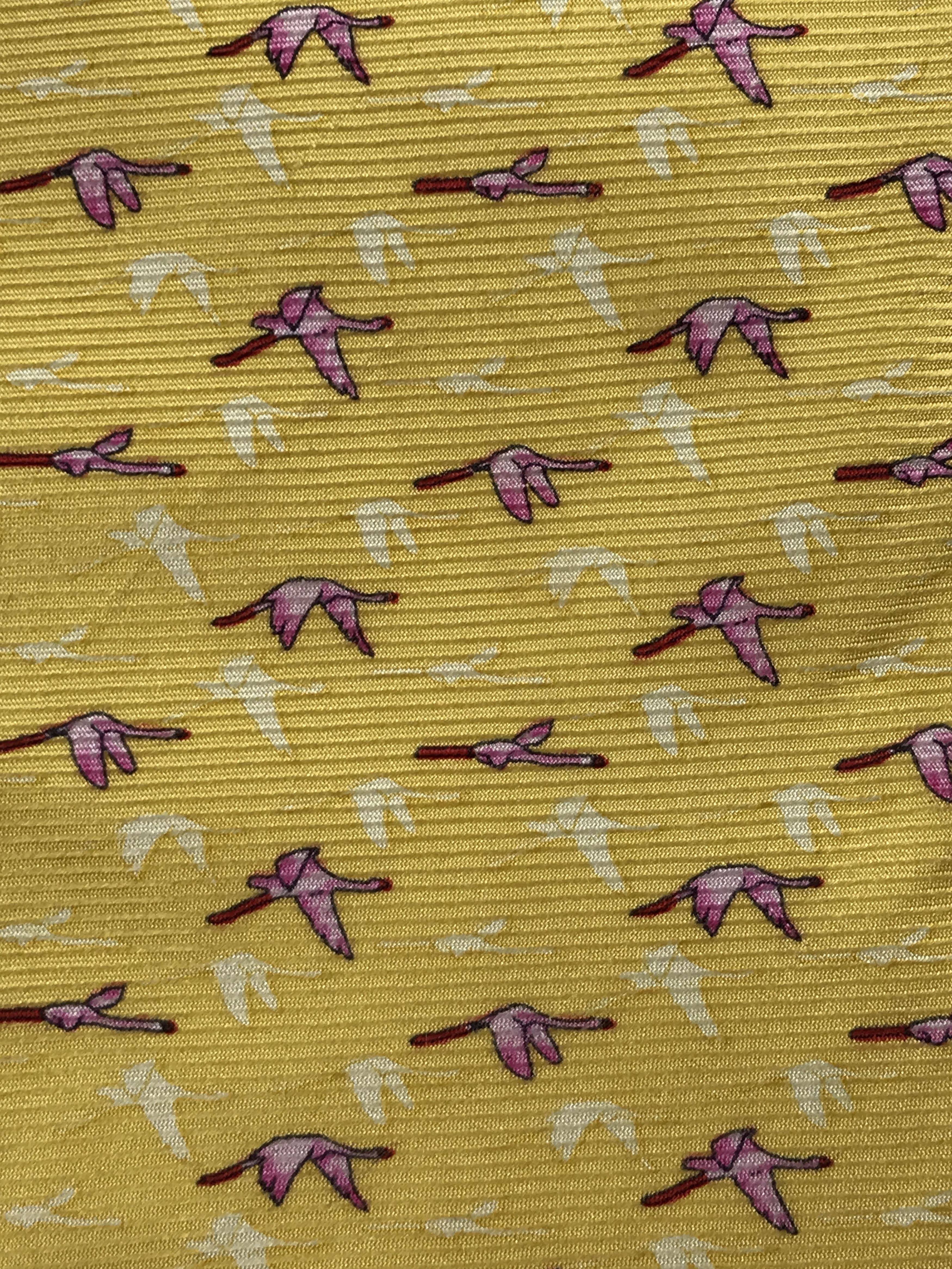 Designer × Vintage Vintage Cattani Uomo Silk Necktie Size ONE SIZE - 5 Thumbnail